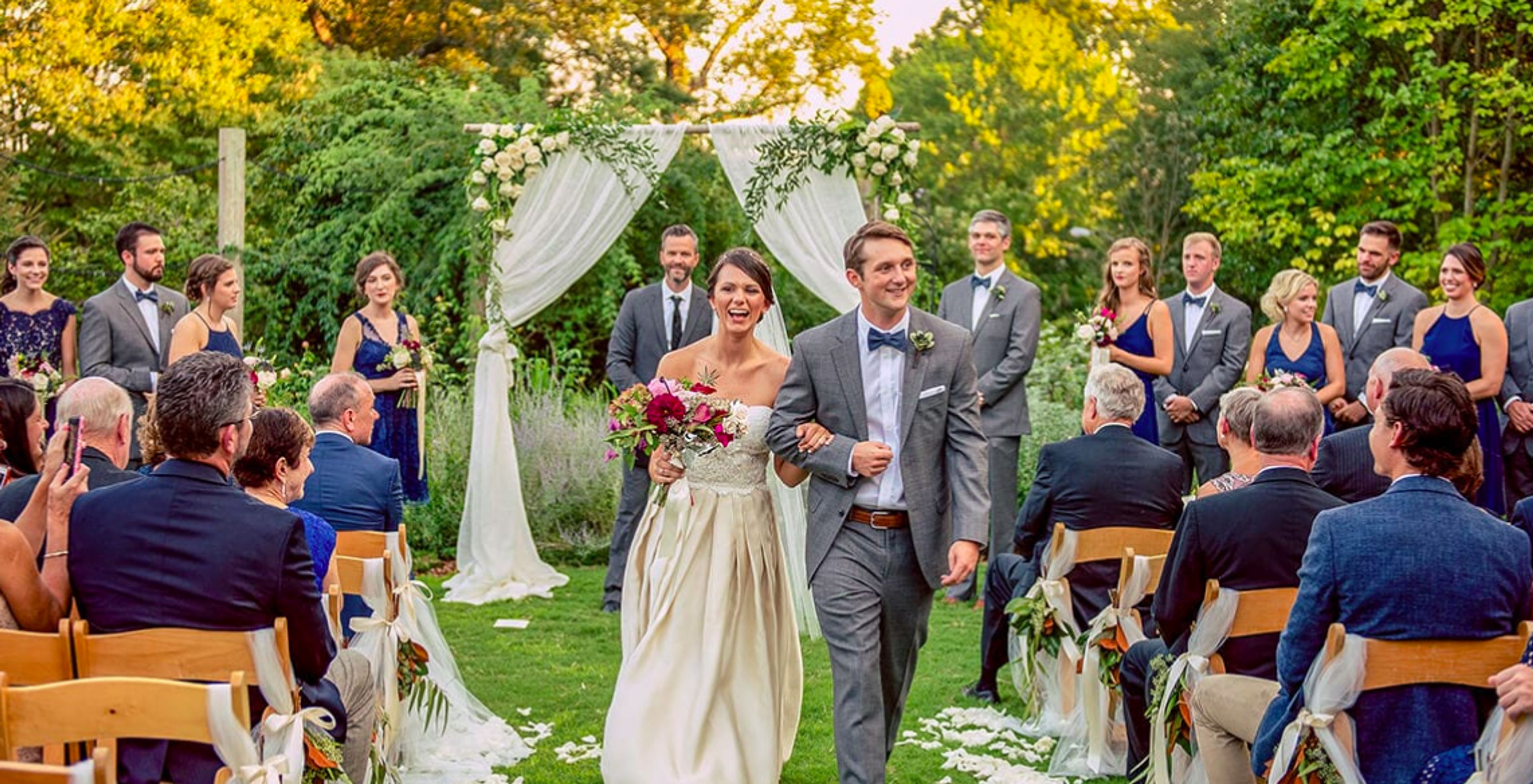 Rose Garden, an event space at Atlanta Botanical Garden