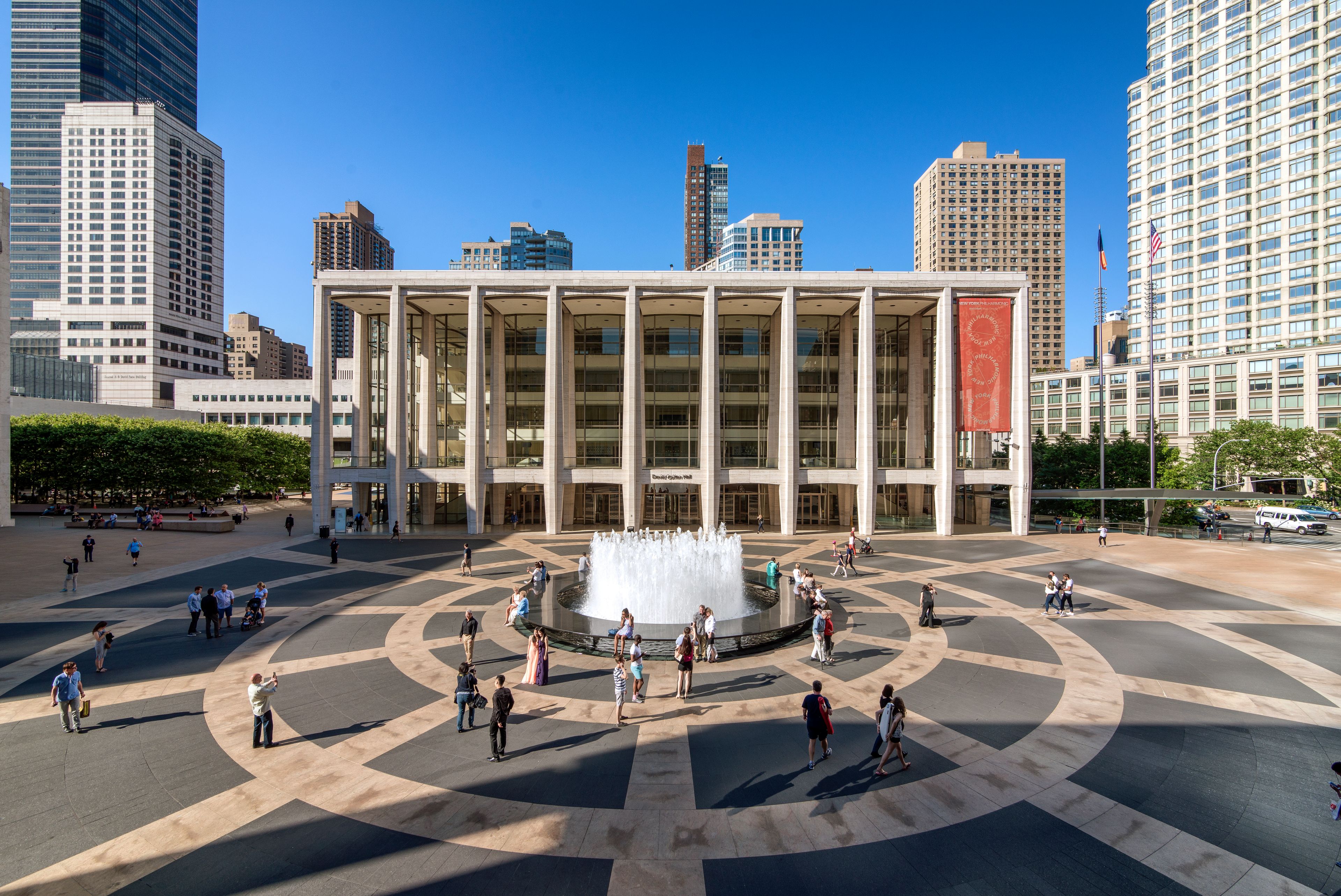 JOSIE ROBERTSON PLAZA, an event space at Lincoln Center for the Performing Arts