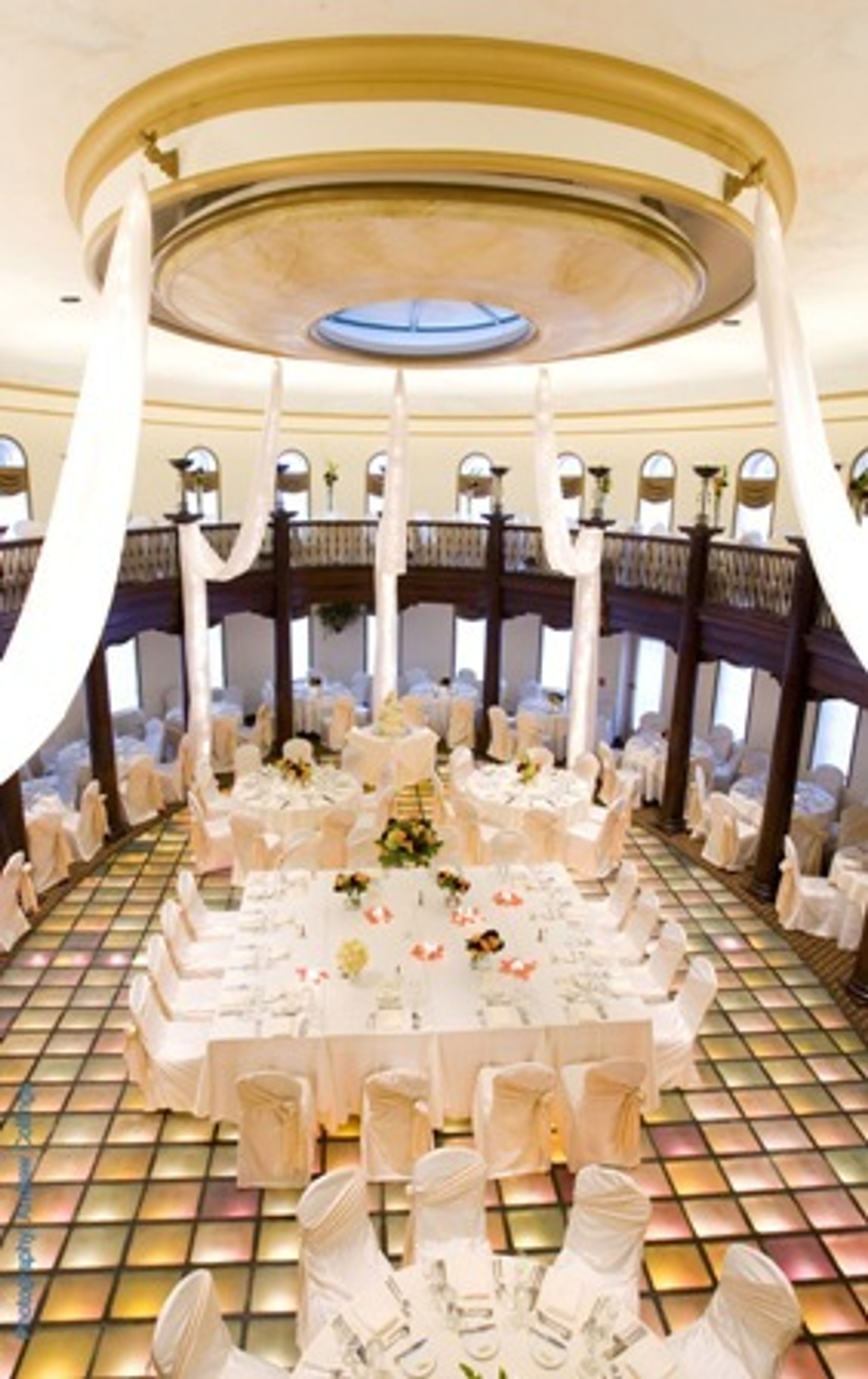 The Rainbow Room, an event space at Hotel Baker