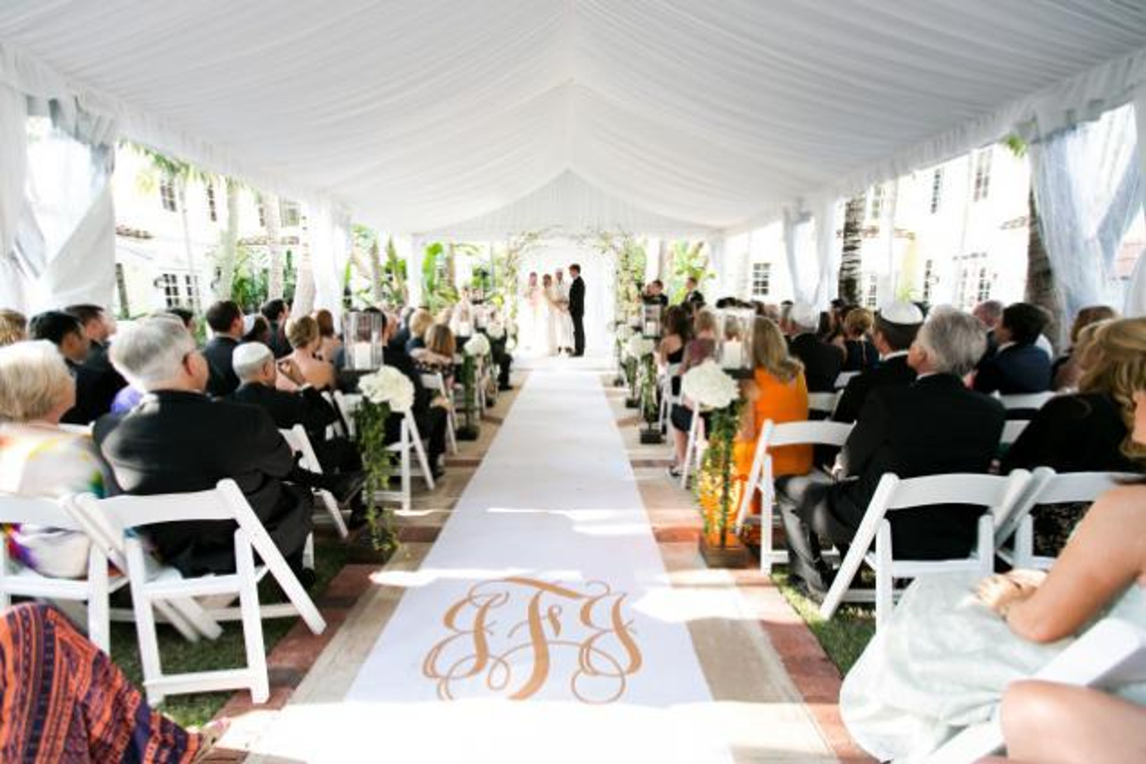 North Courtyard, an event space at Cafe Boulud Palm Beach
