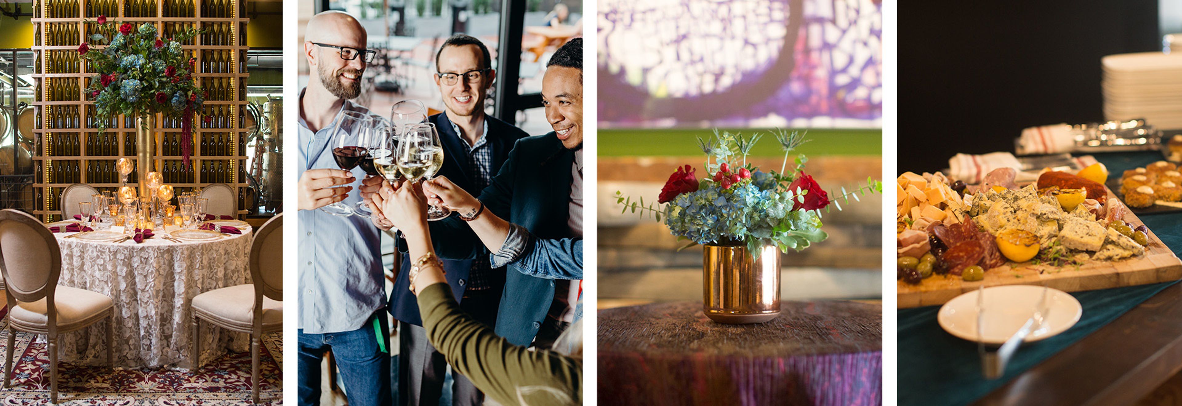 The Barrel Room Restaurant & Wine Bar, an event space at City Winery Atlanta
