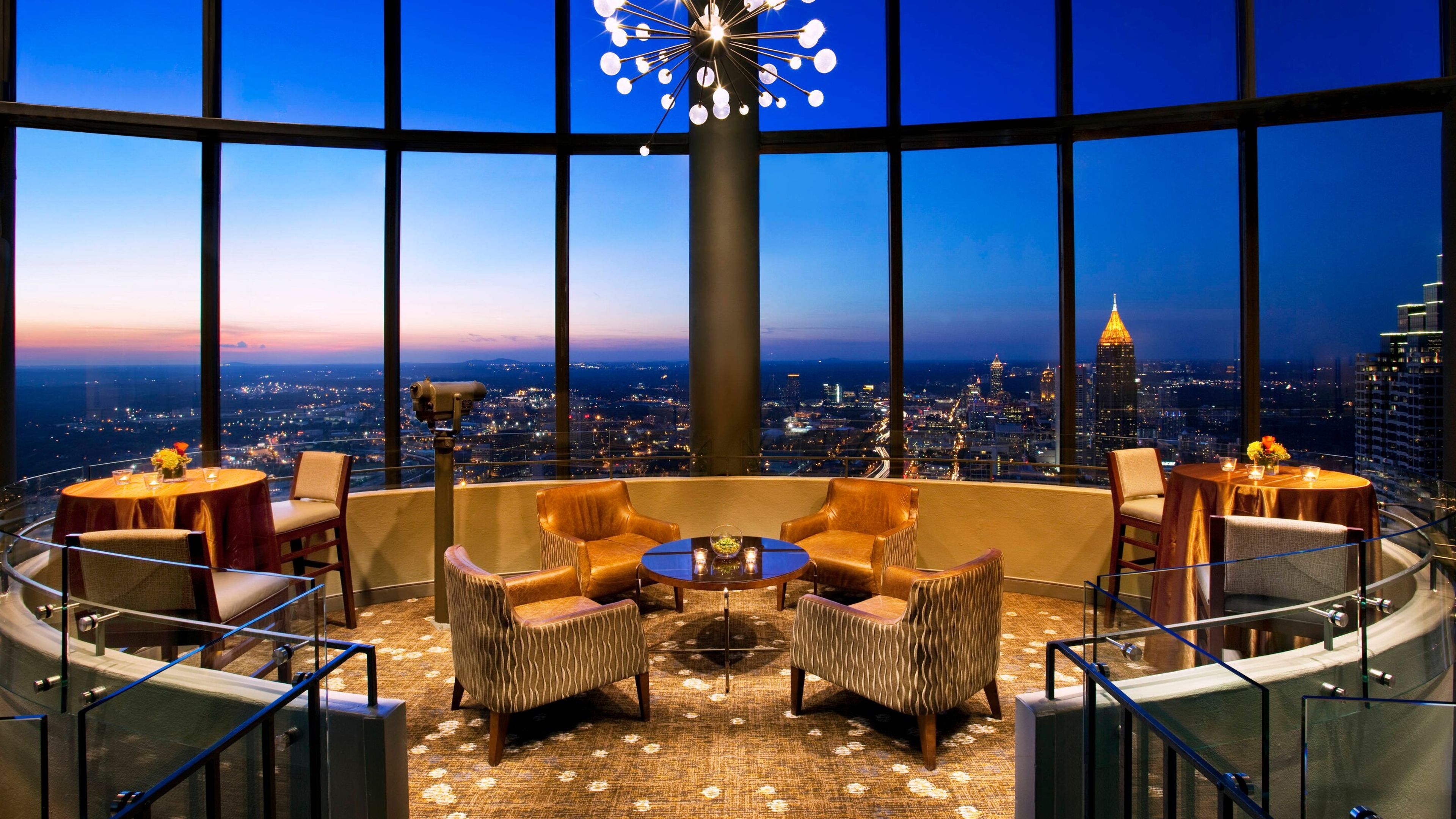The Sun Dial, an event space at The Westin Peachtree Plaza, Atlanta