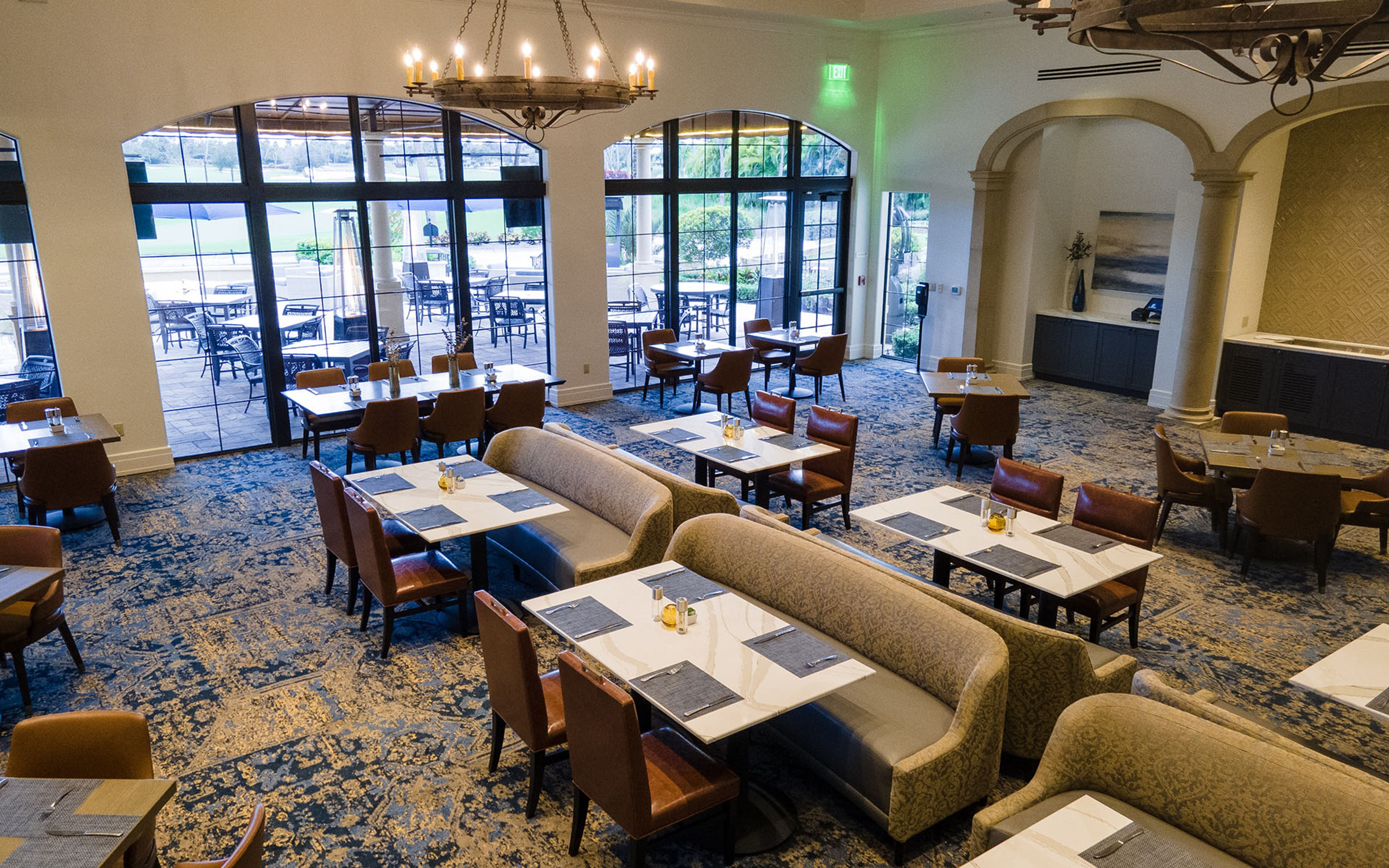 Reception Room, an event space at Jupiter Country Club
