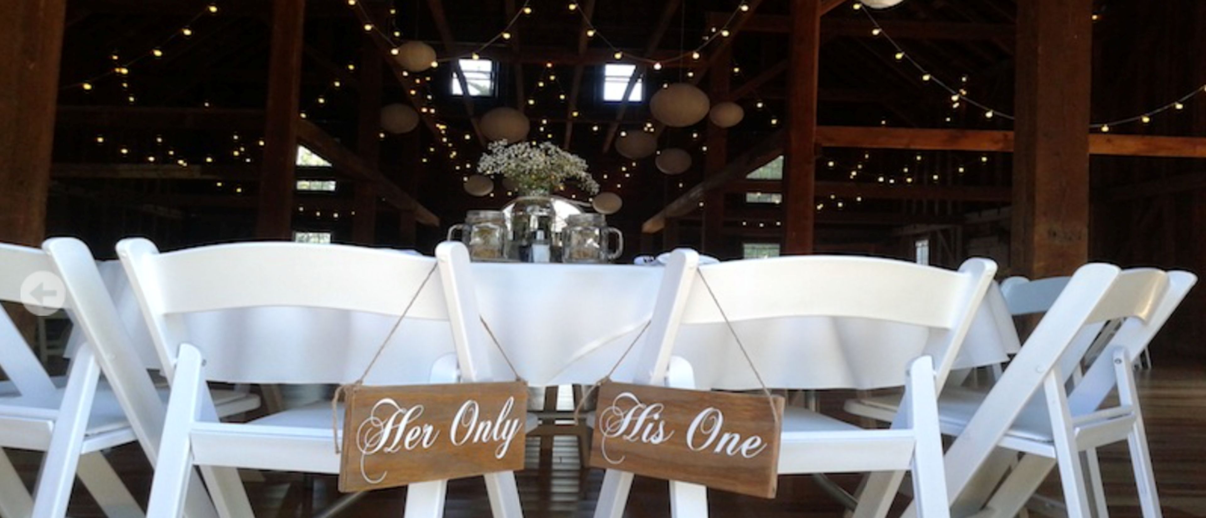 Main Reception Hall, an event space at 1888 Wedding Barn in scenic Sunday River Valley Area