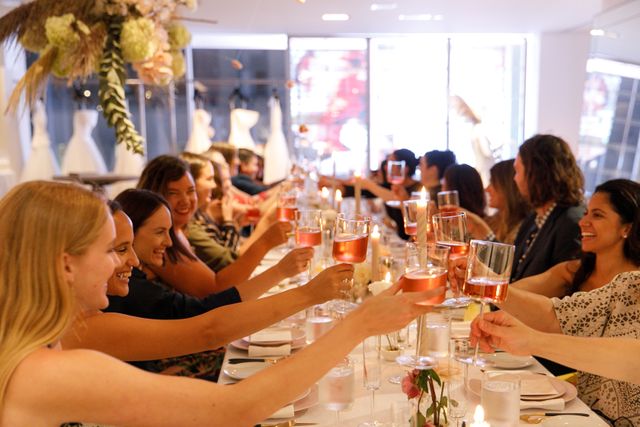 Featured photo from Amsale Dinner