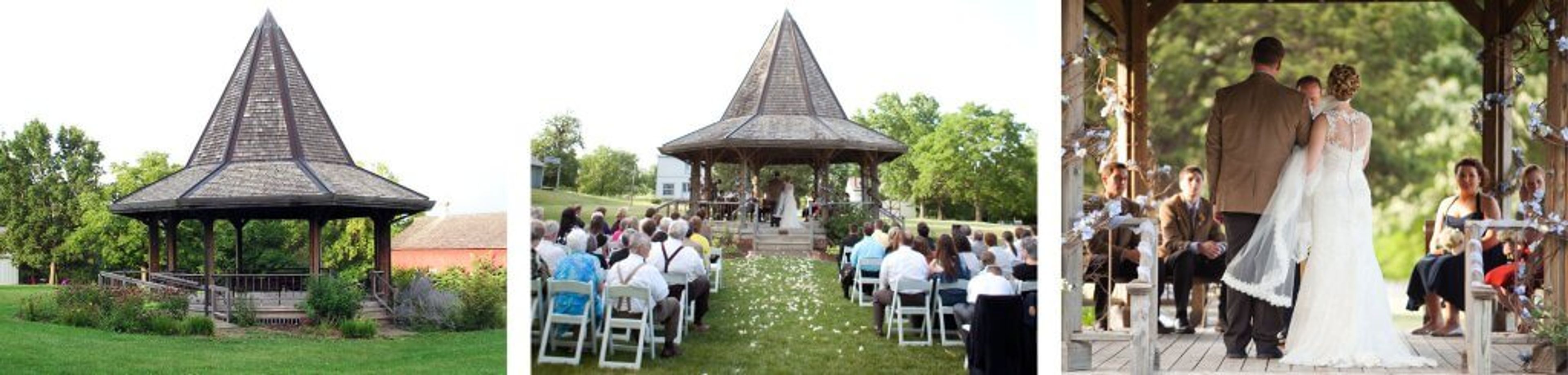 Gazebo, an event space at Living History Farms