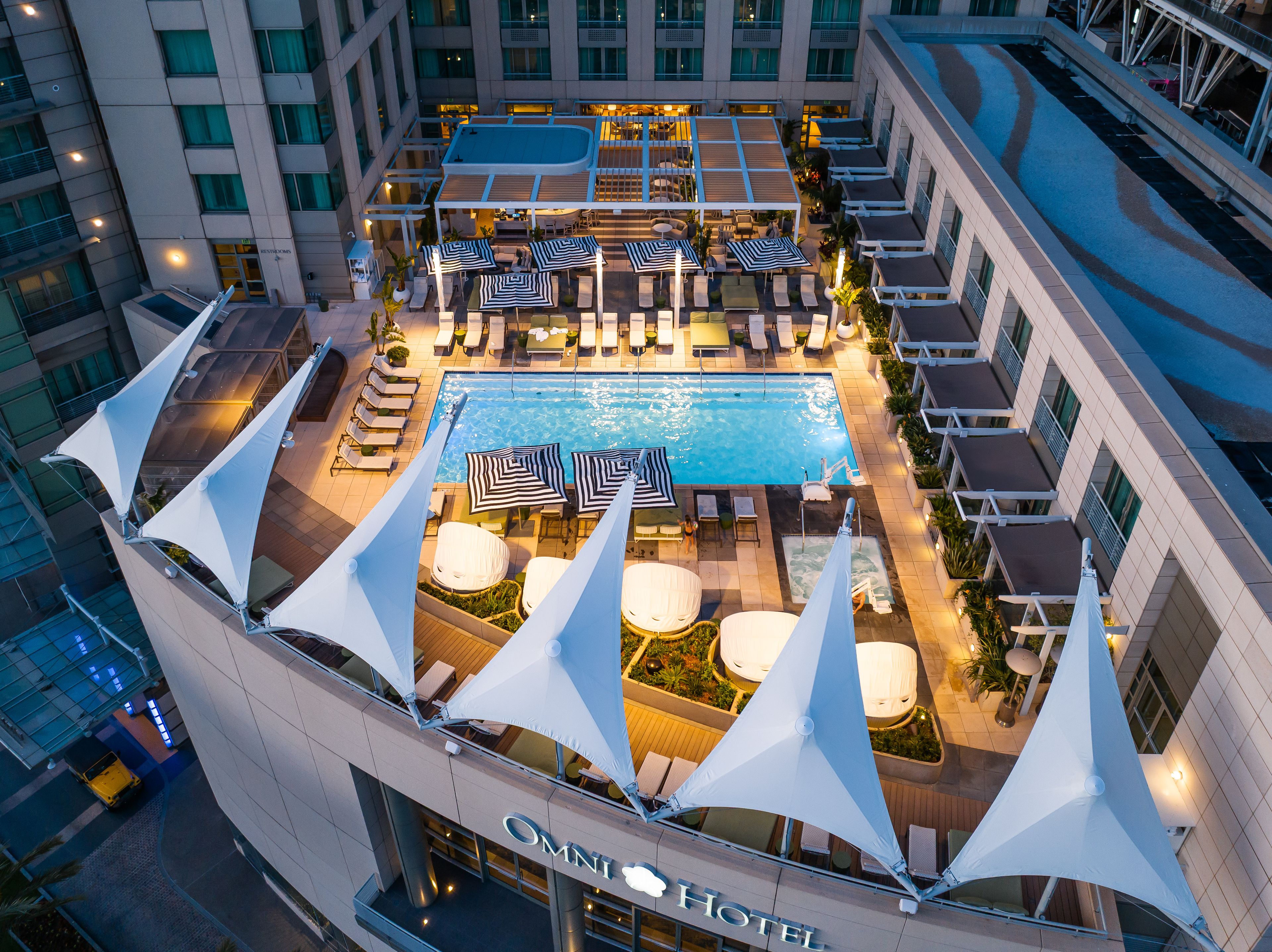 Tortuga Terrace, an event space at Omni San Diego Hotel