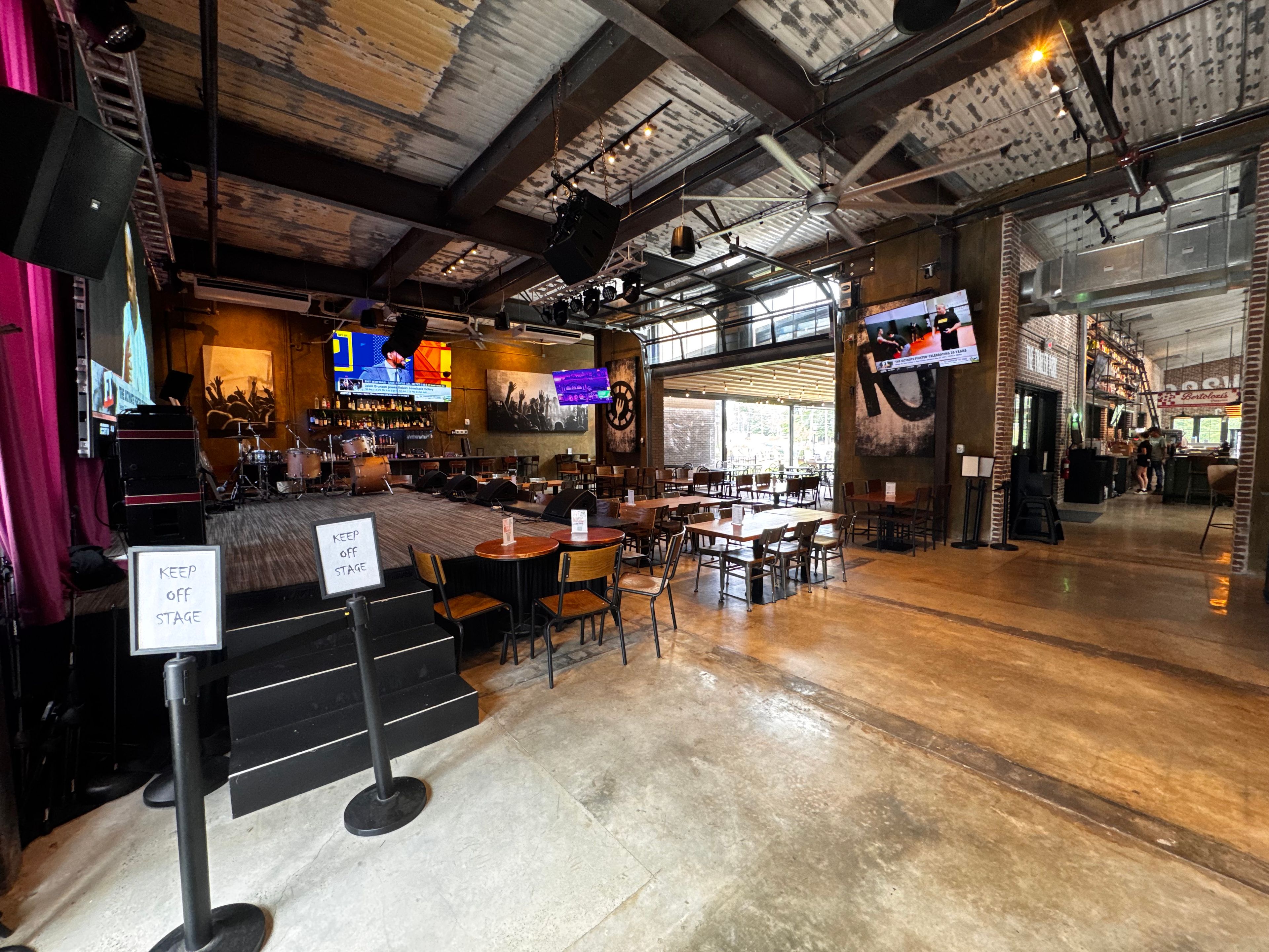 The Garage, an event space at Roswell Junction