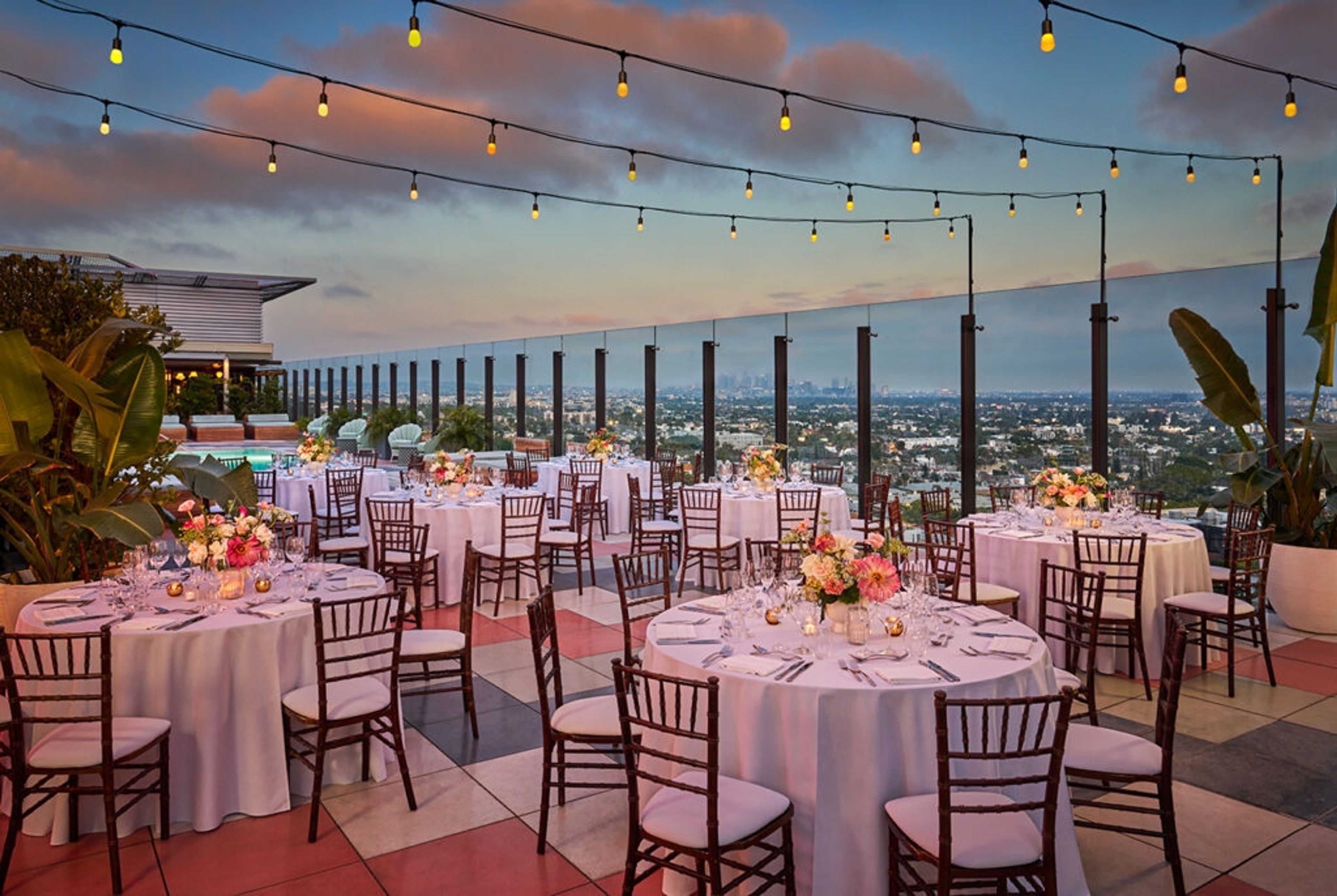 Yuhi Bar, an event space at The Sun Rose West Hollywood