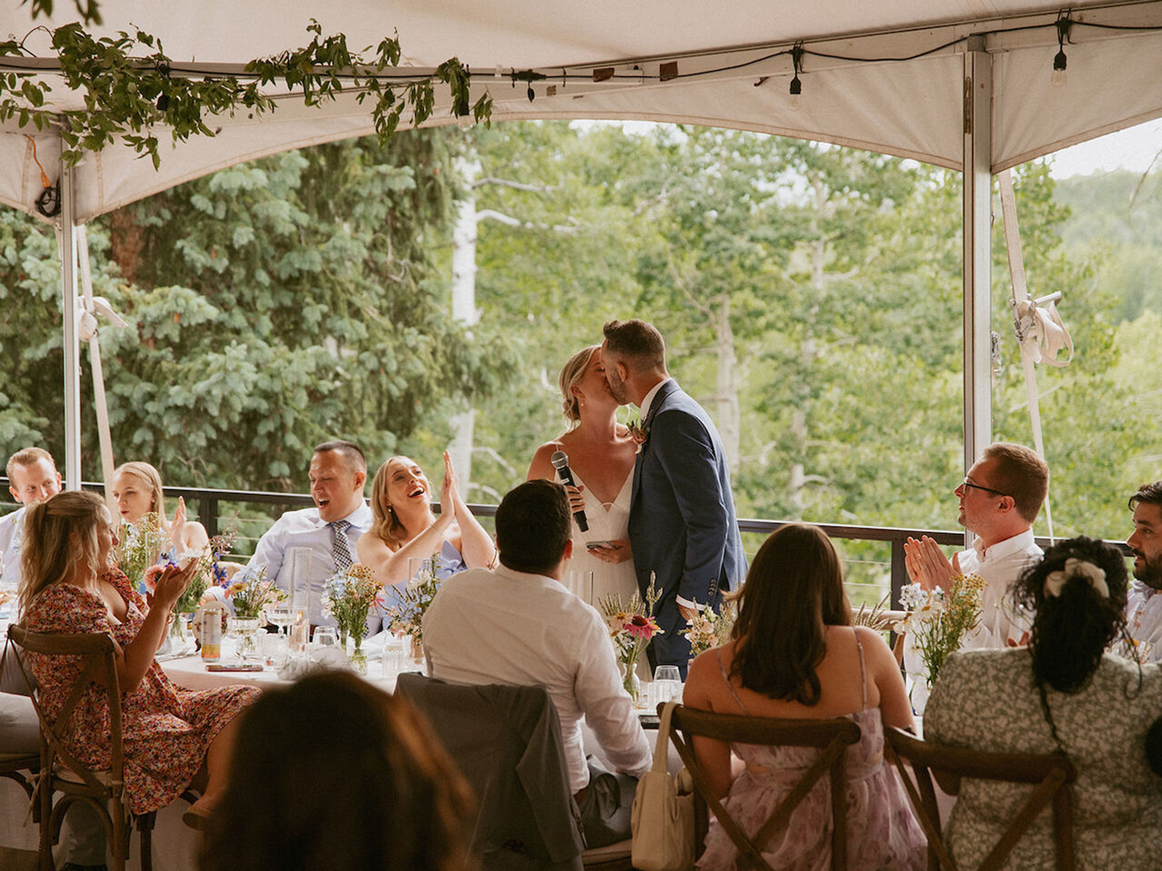 Tented Outdoor Pavilion, an event space at Top of the Village Condominiums