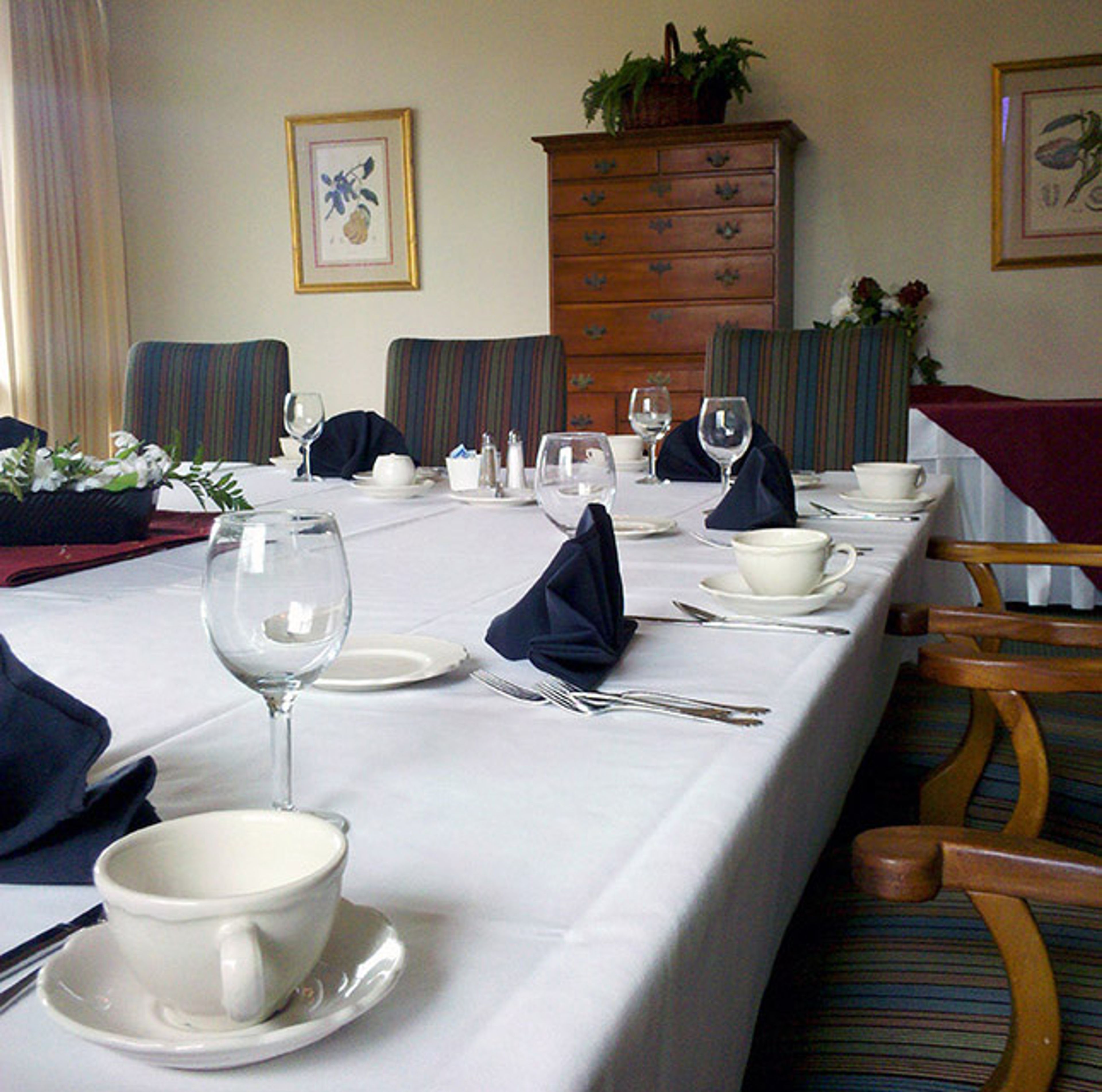 Private Dining Room, an event space at Willits-Hallowell Conference Center & Hotel at Mount Holyoke College