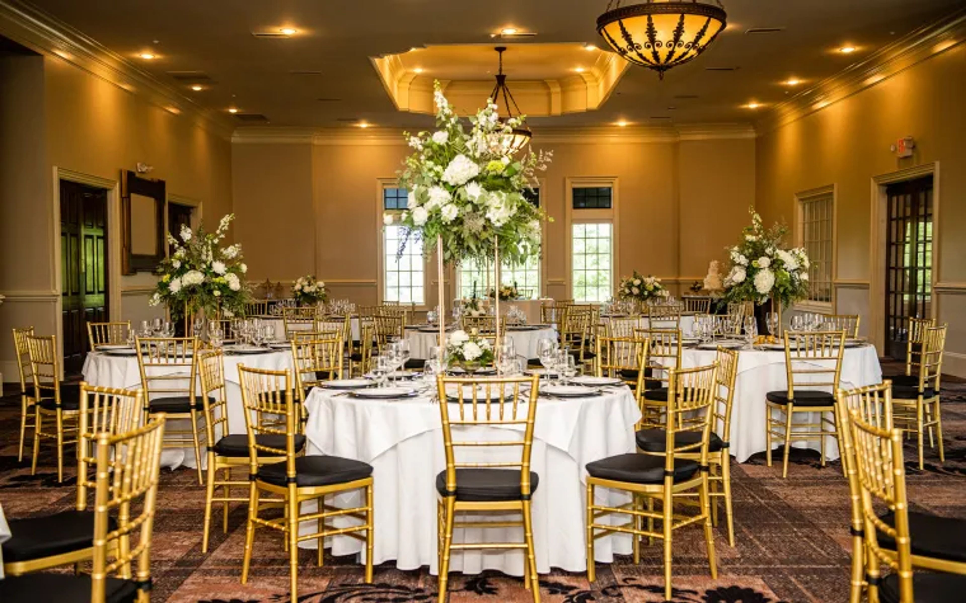 Grand Ballroom, an event space at The Manor Golf and Country Club