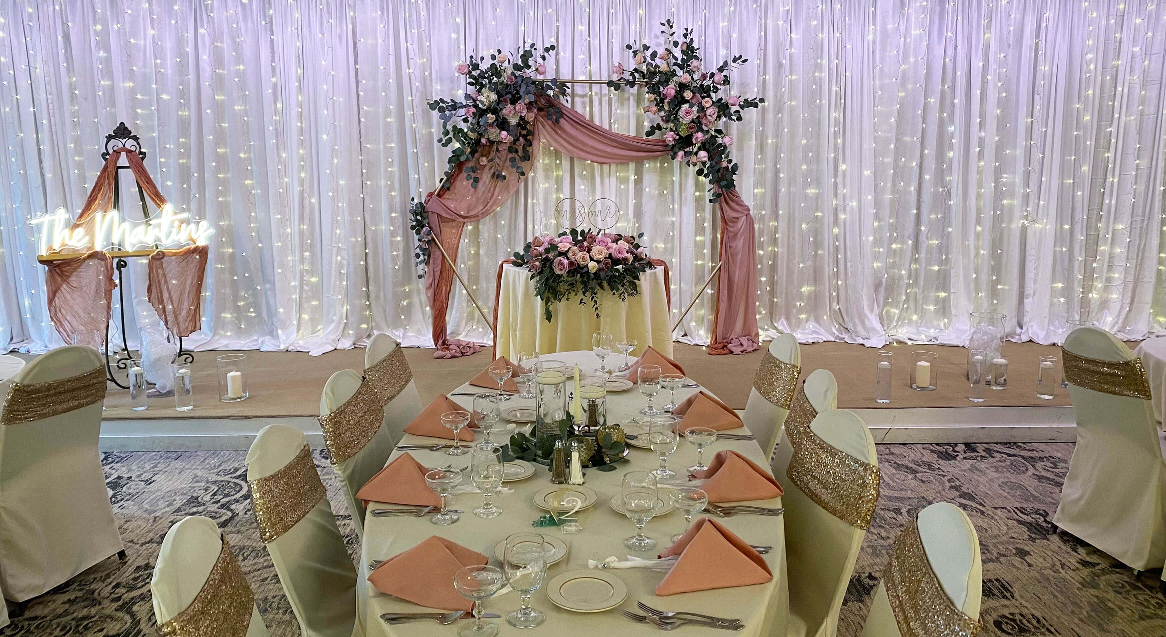 Main Ballroom, an event space at The Columbian Room in Wexford