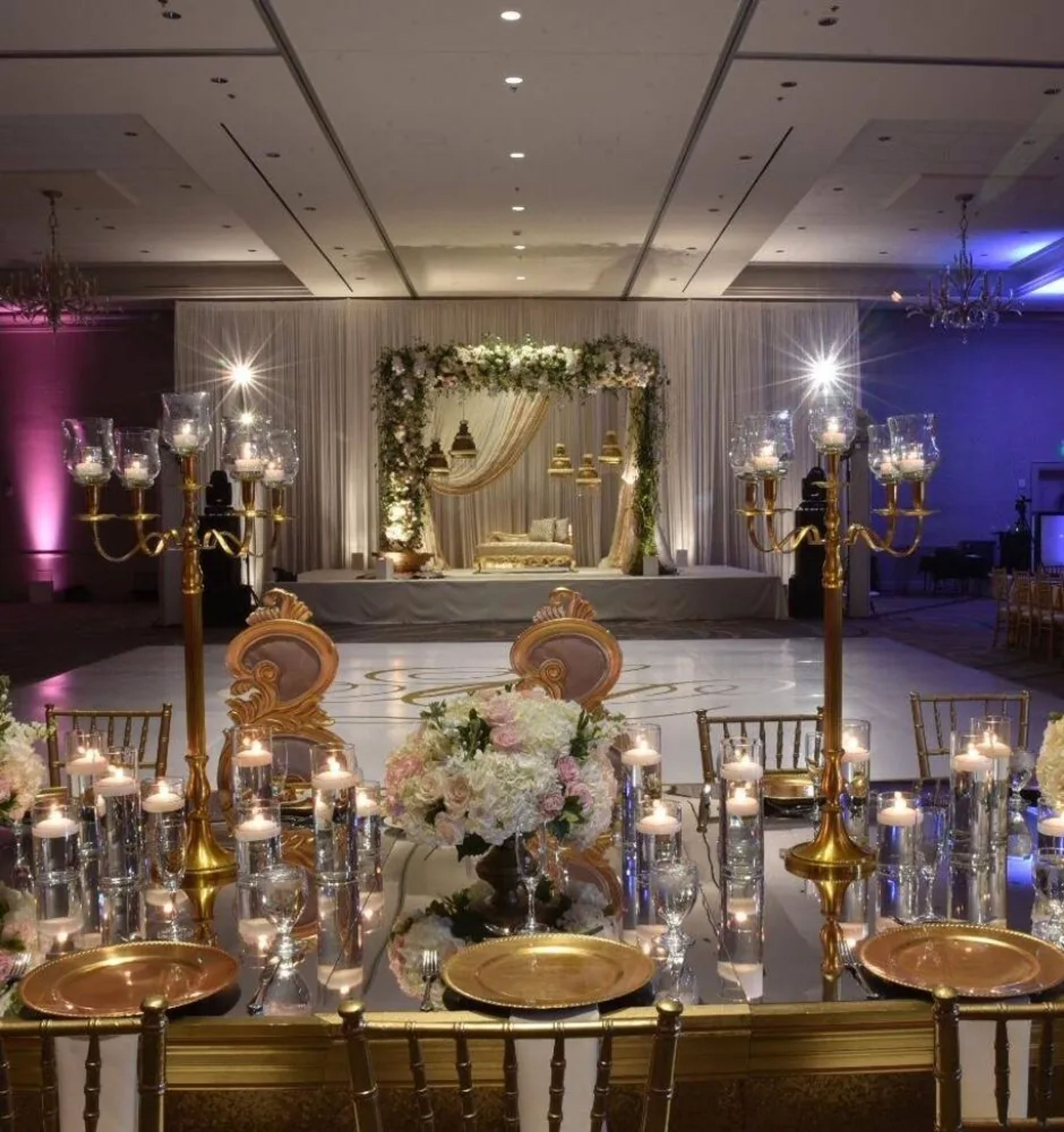 Paris Ballroom, an event space at Chateau Elan Winery & Resort