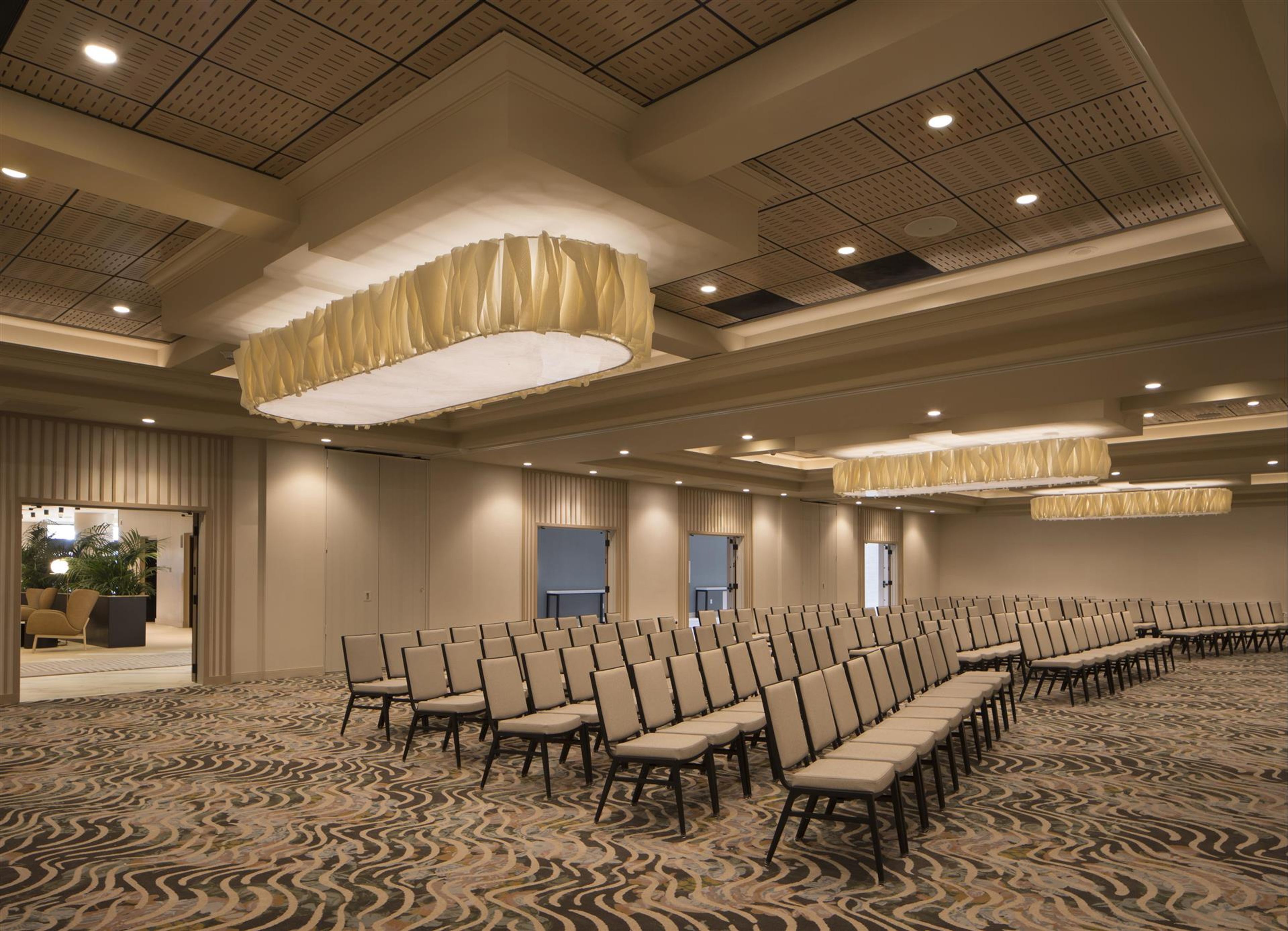 Pacific Ballroom, an event space at Hilton Hotel Santa Monica & Suites
