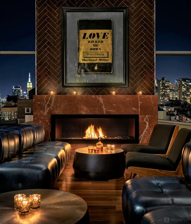 Featured photo from Indoor Lounge (“Conversation Pit” + Bar Area)