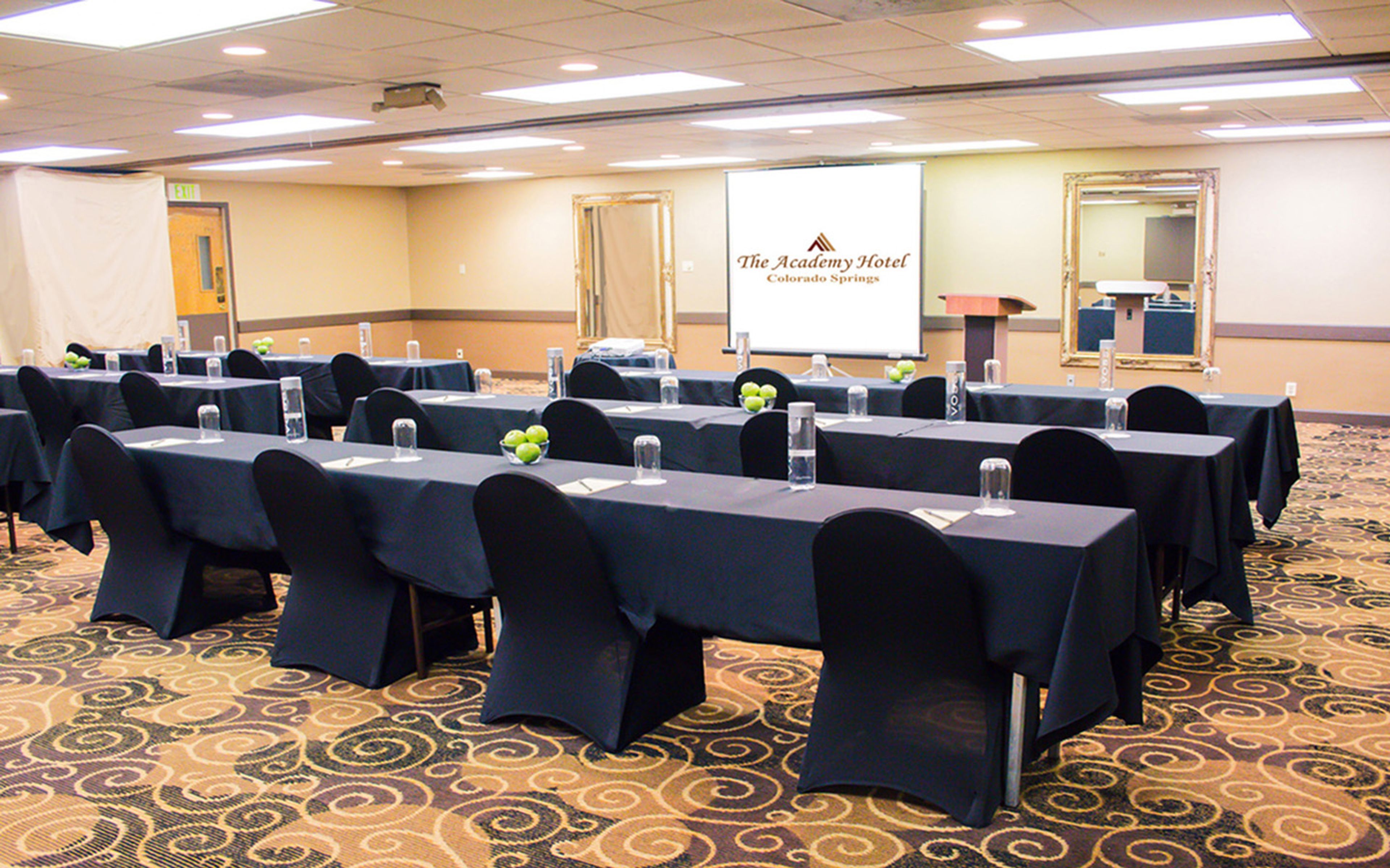 Rockies Room, an event space at The Academy Hotel
