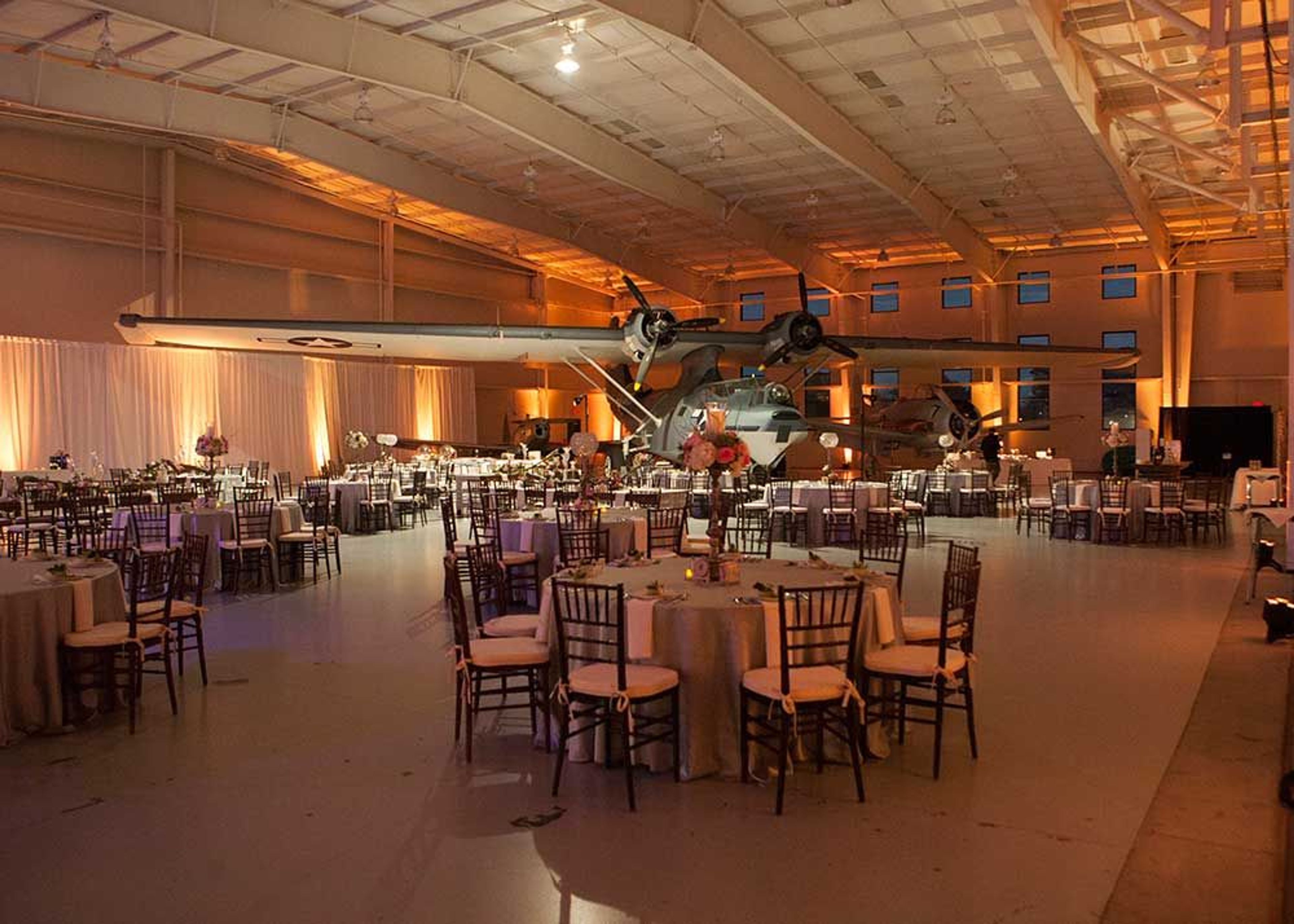 Main Museum Hangars, an event space at Military Aviation Museum