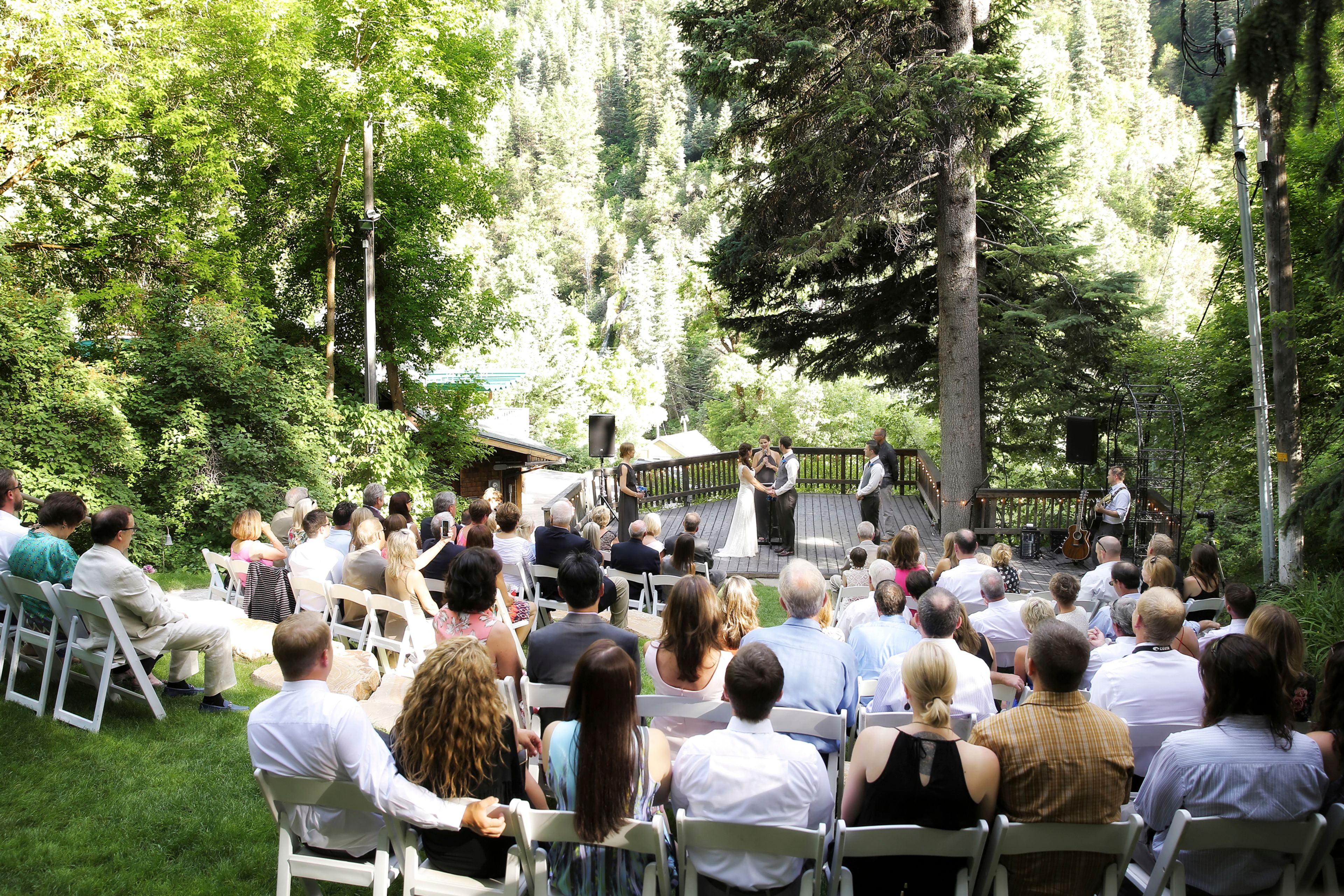 Hillside Amphitheater, an event space at Log Haven