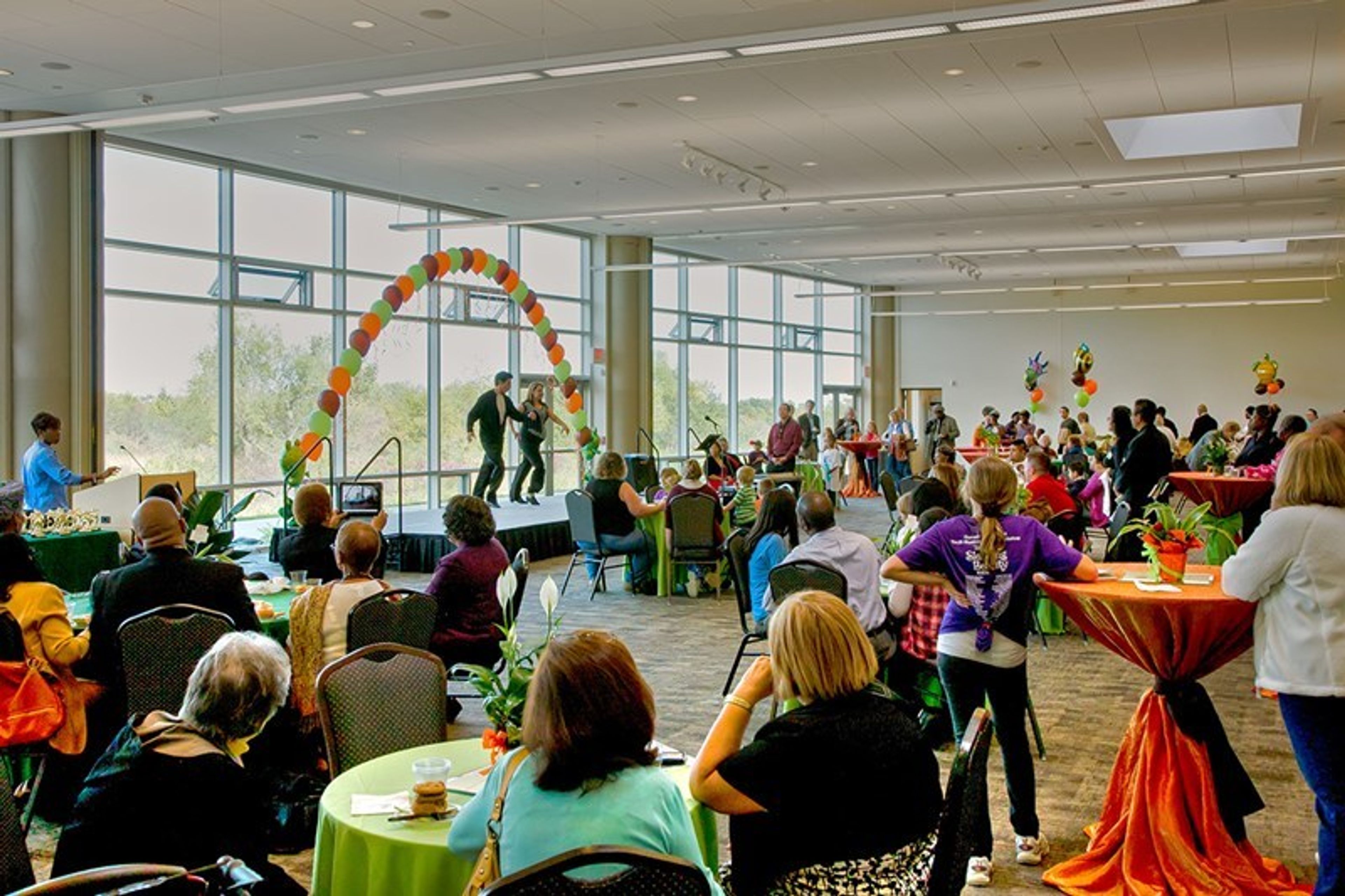 Grand Woodland Banquet Hall, an event space at Greenbelt Cultural Center