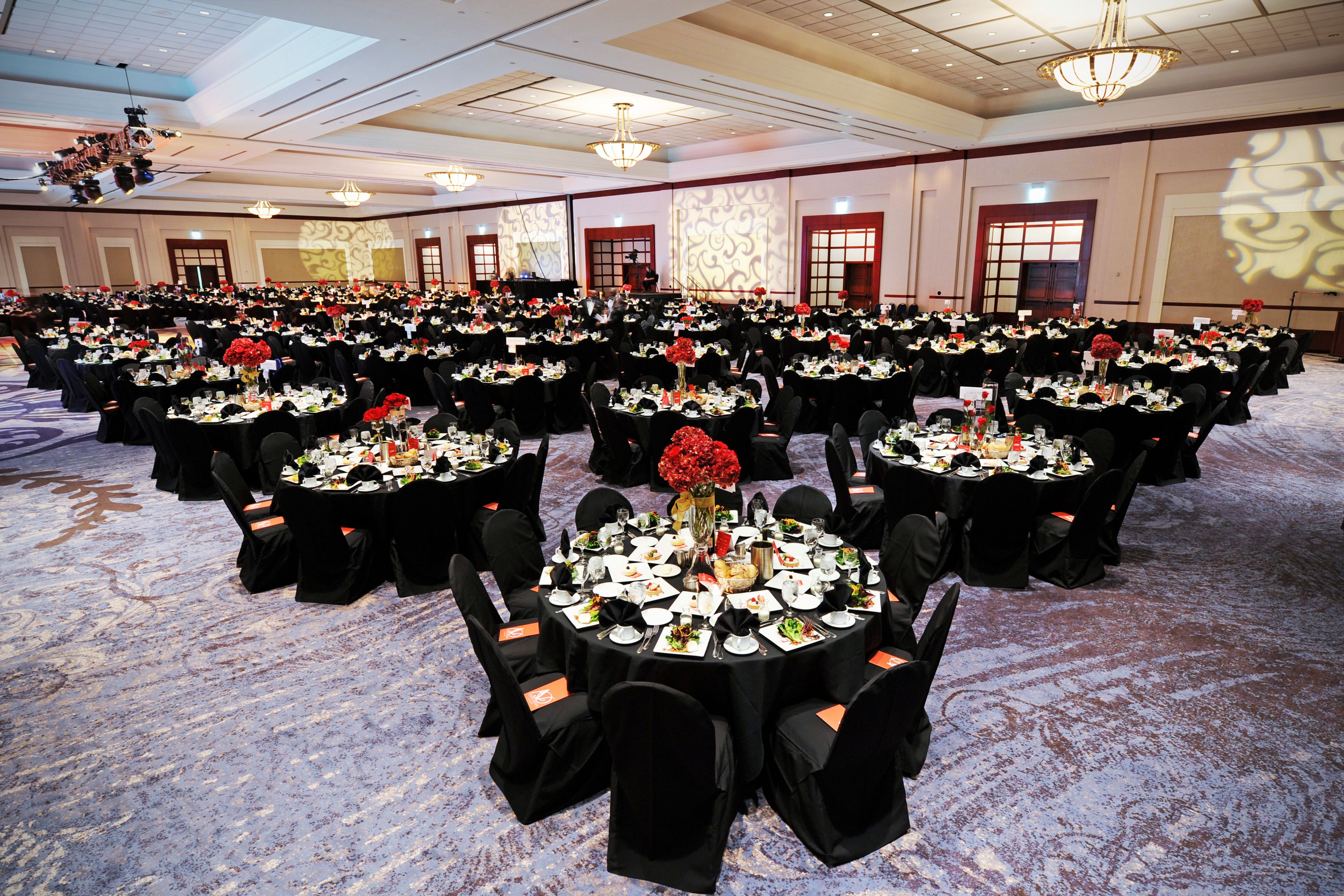Ballroom D, an event space at Cobb Galleria Centre
