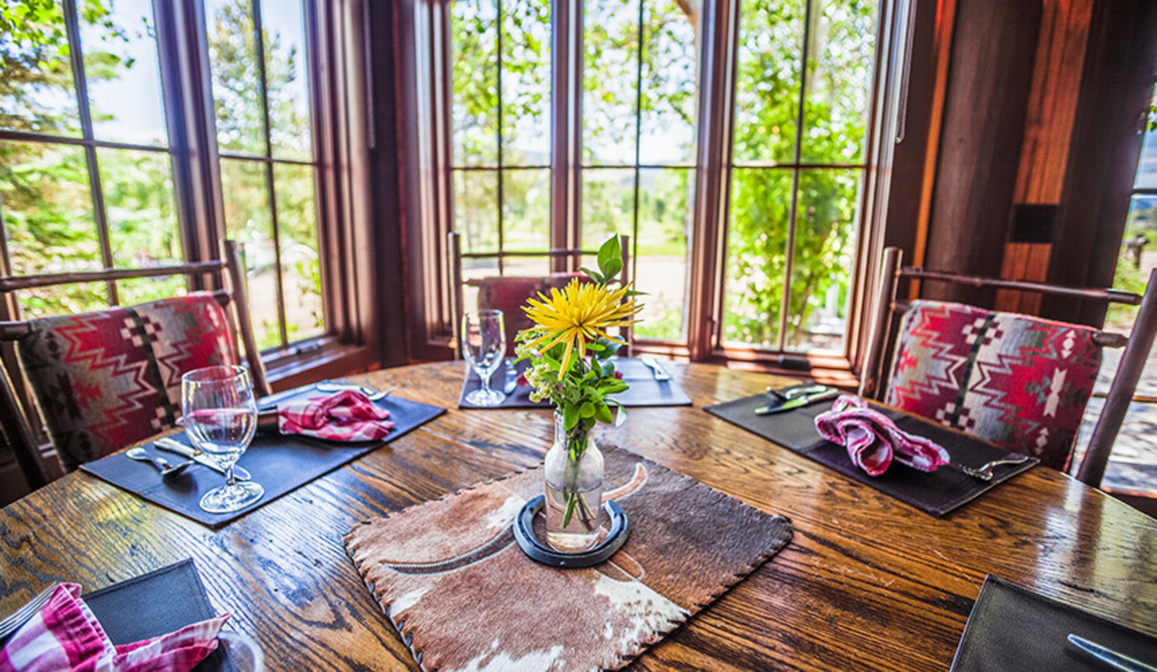 The Granite Lodge, an event space at The Ranch at Rock Creek