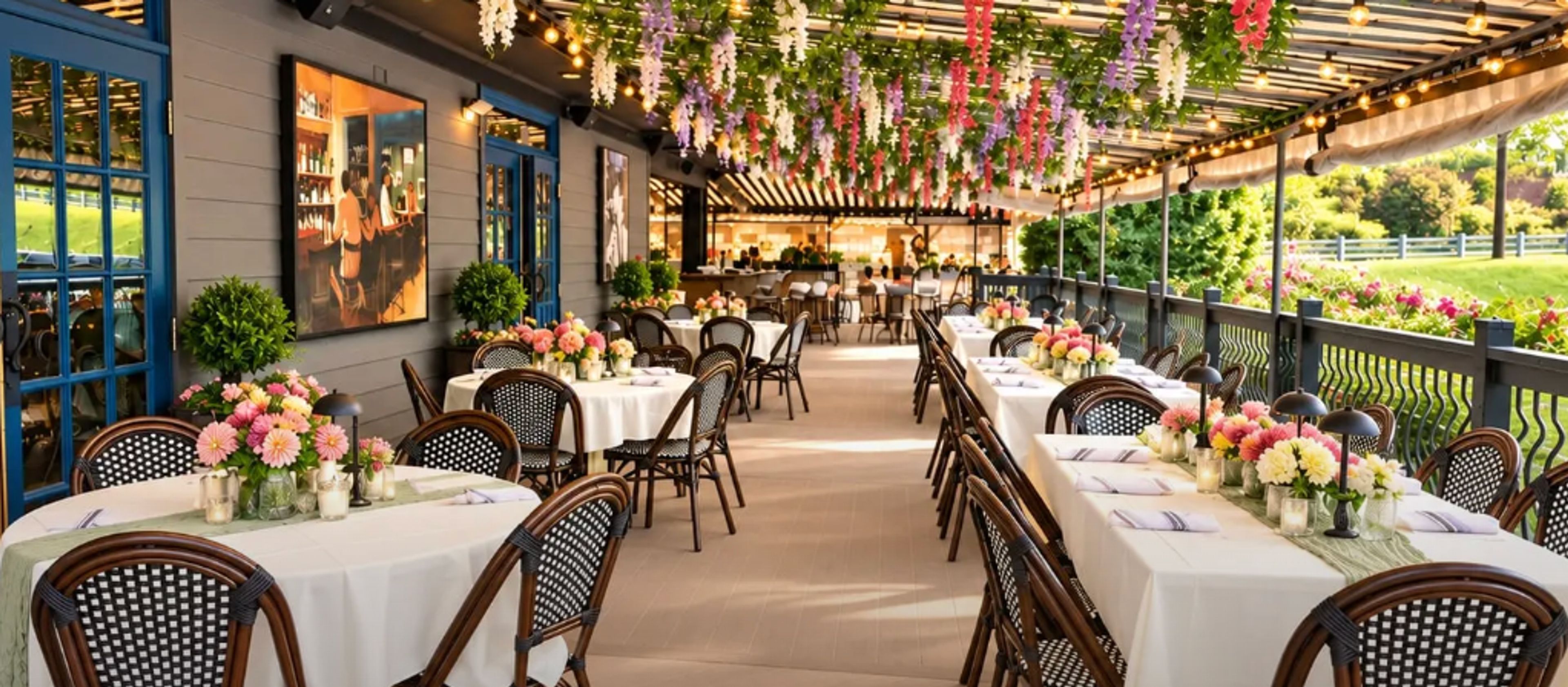 The Garden & Patio, an event space at The Crown Tavern