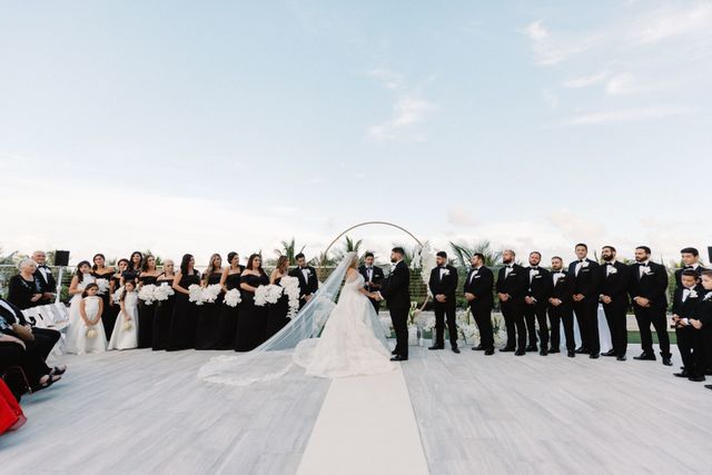 Featured photo from Stunning Monochrome Wedding at The Miami Beach Edition in Miami Beach, FL