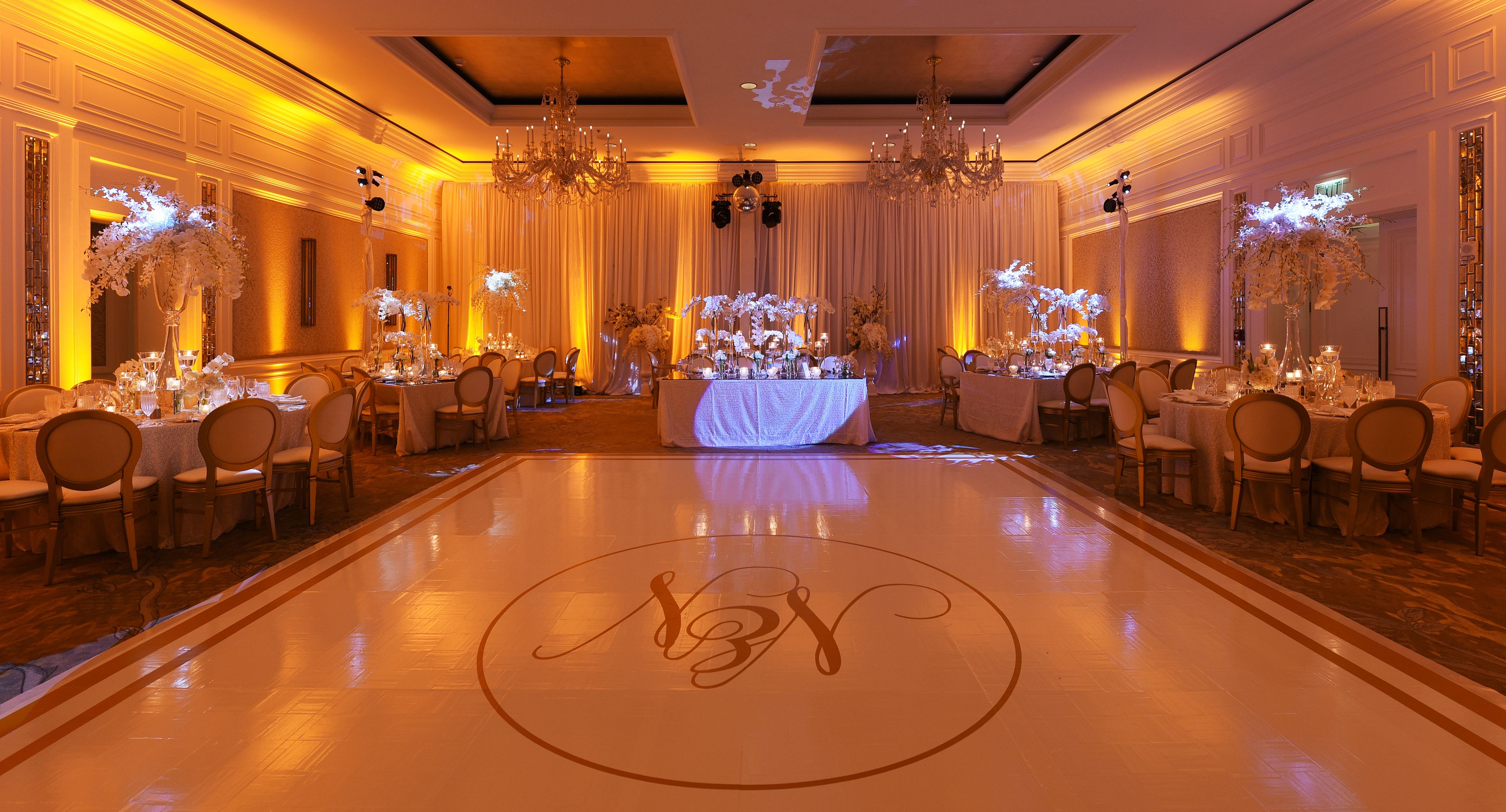 Plaza Ballroom, an event space at Eau Resort & Spa