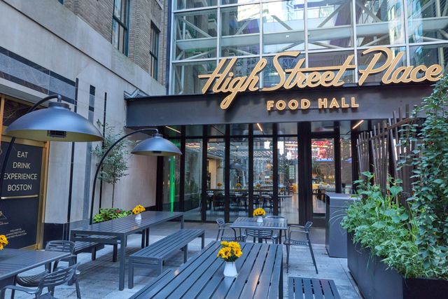 Featured photo from Step Into This Contemporary Corporate Event with Chef-Led Experiences and Open-Air Dining in Boston
