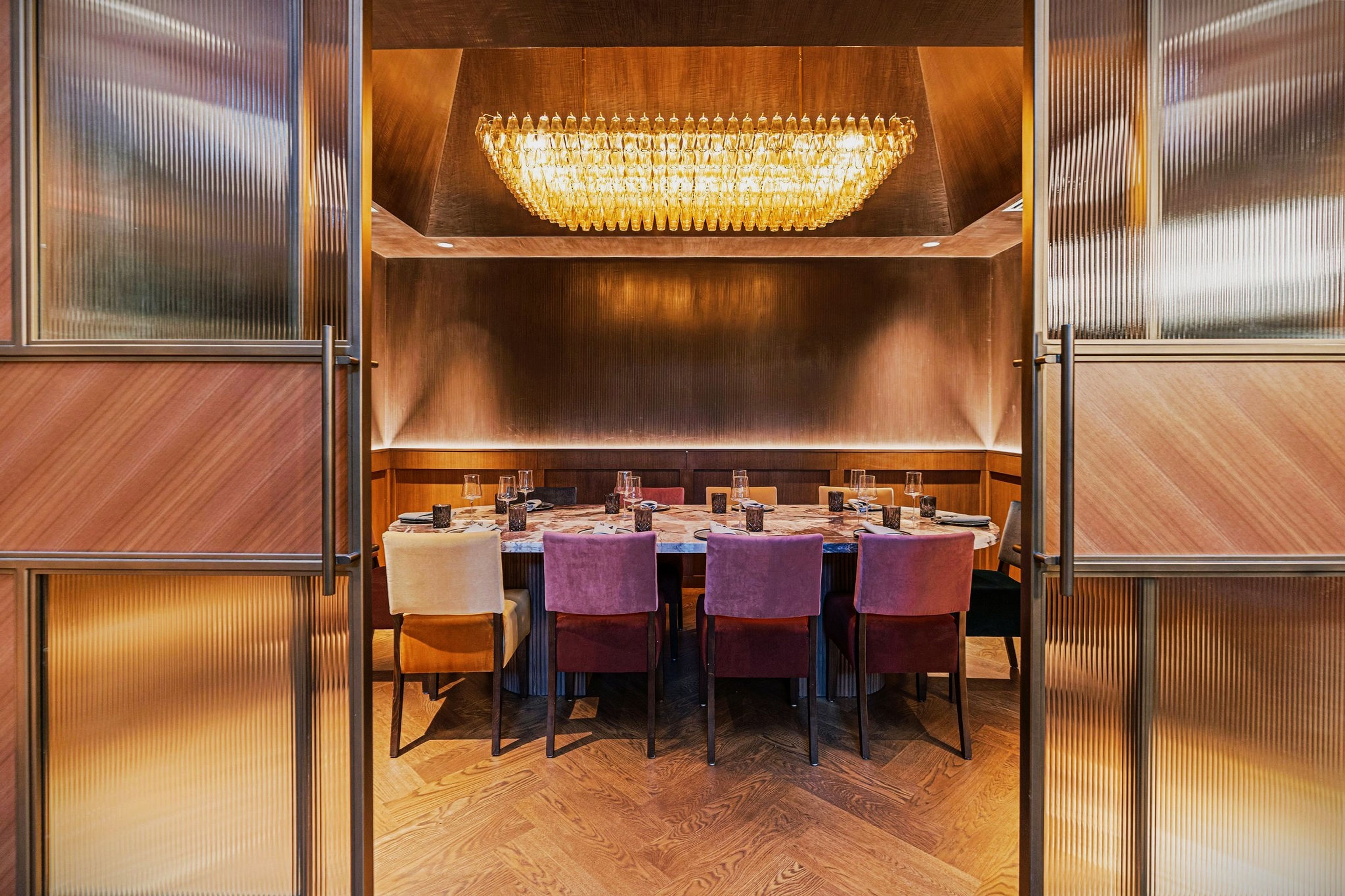 Amber Room, an event space at Tavern on Rush