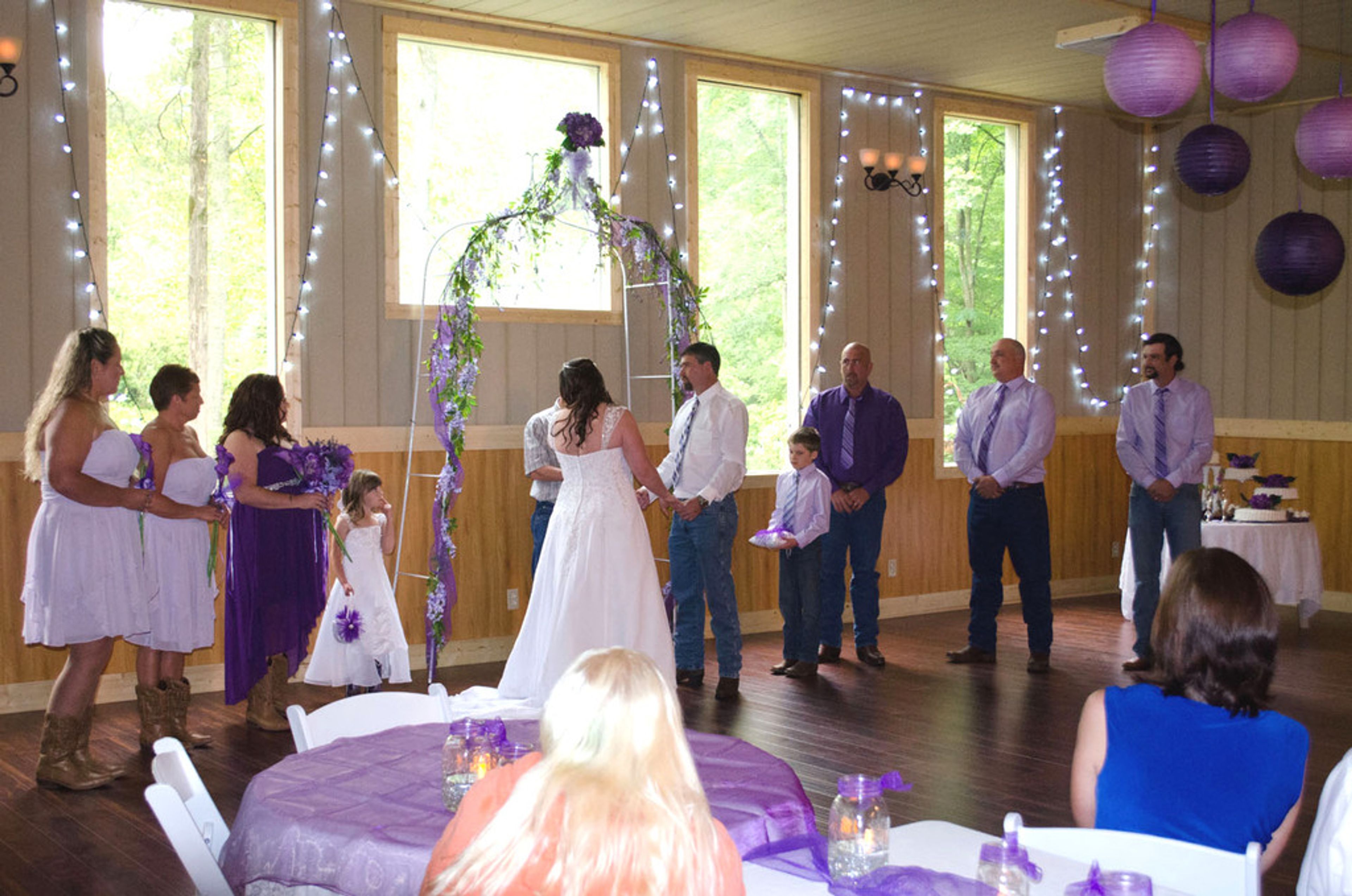 Reception Hall, an event space at Garden of Sunshine Hollow