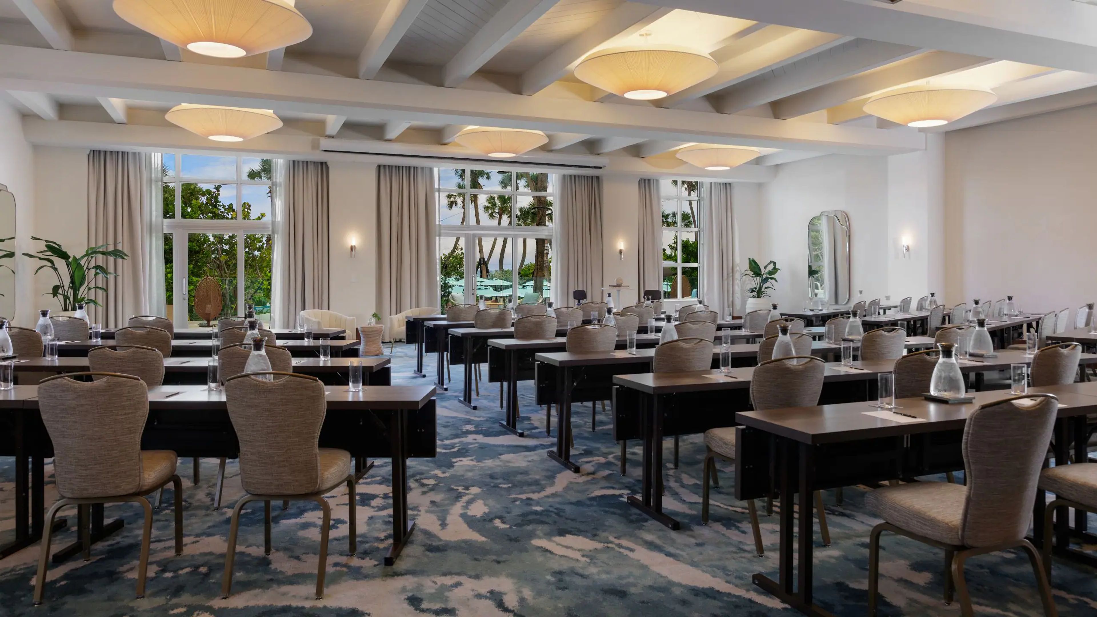 Crown Ballroom, an event space at Andaz Miami Beach Resort and Spa