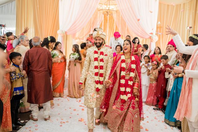 Featured photo from Indian blush wedding and reception