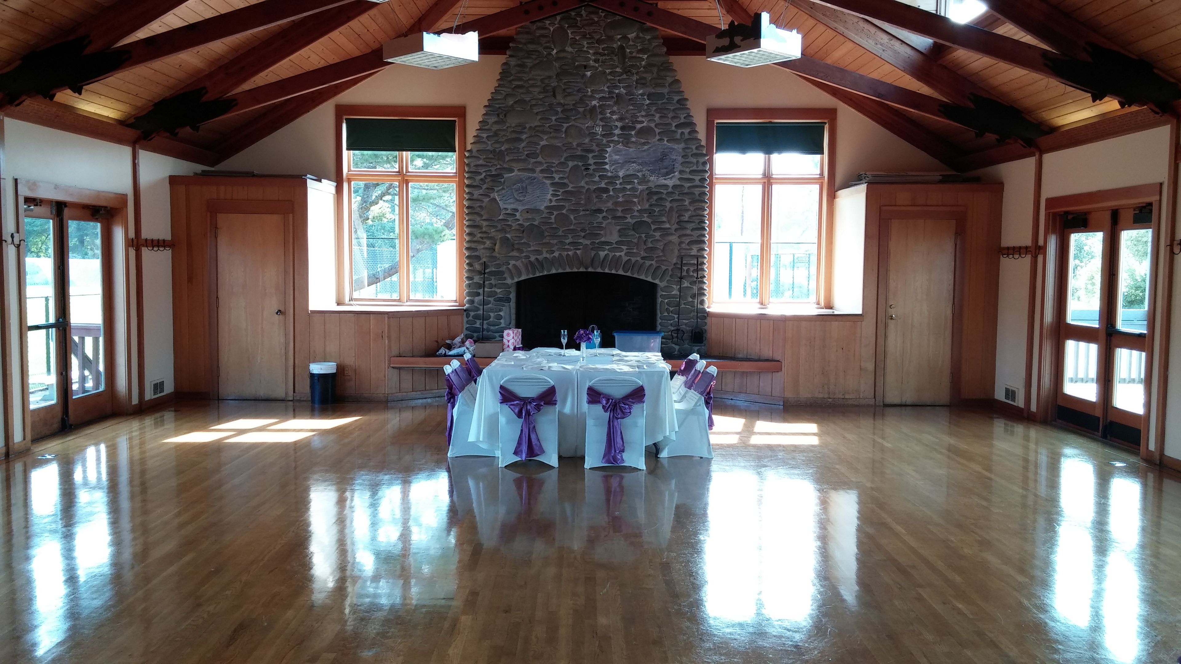 Steidel Community Hall, an event space at Cannon Beach Community Hall