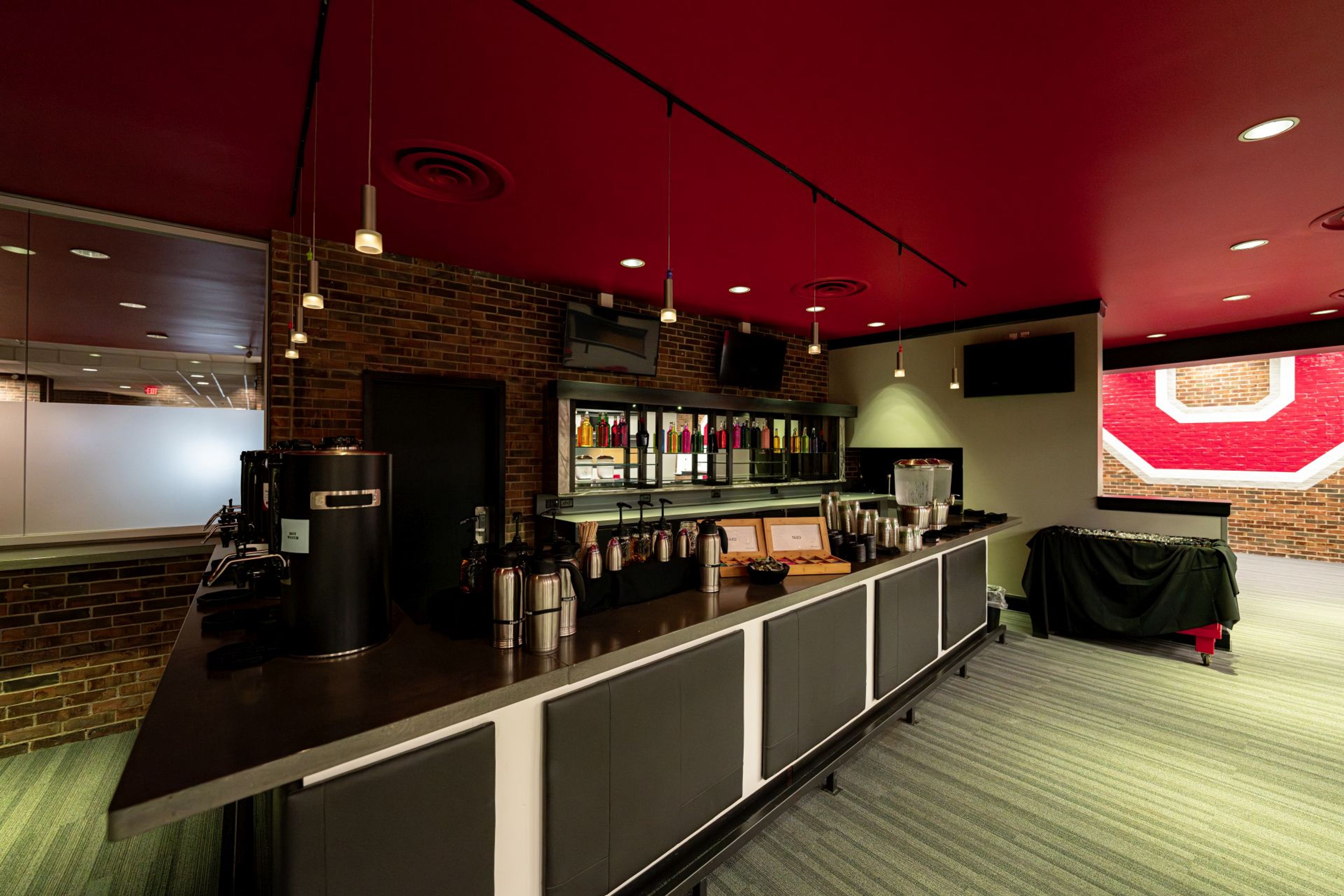 Club Room, an event space at The Fawcett Center at Ohio State University
