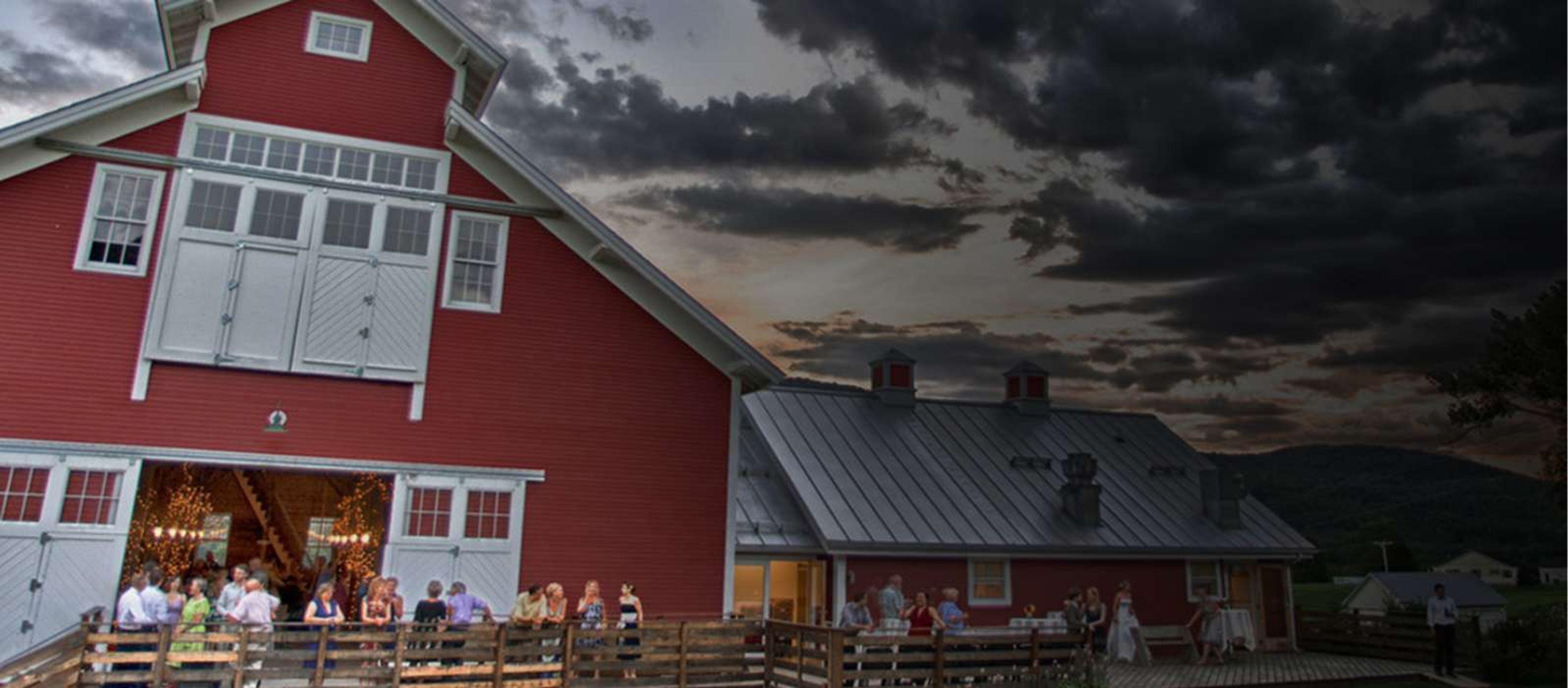Hay Mow, an event space at The West Monitor Barn
