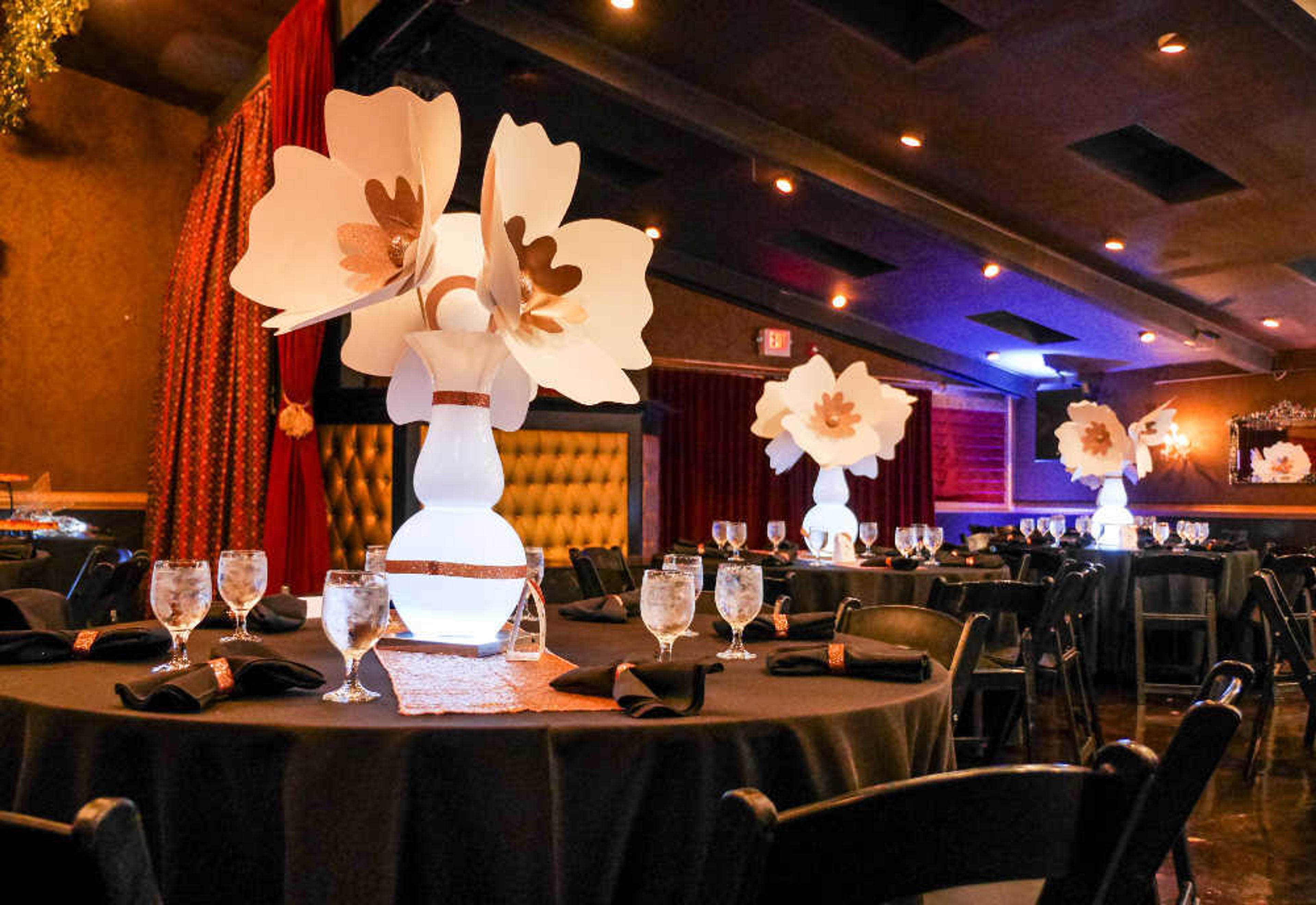 The Venetian Room, an event space at Atlanta Events Center at Opera
