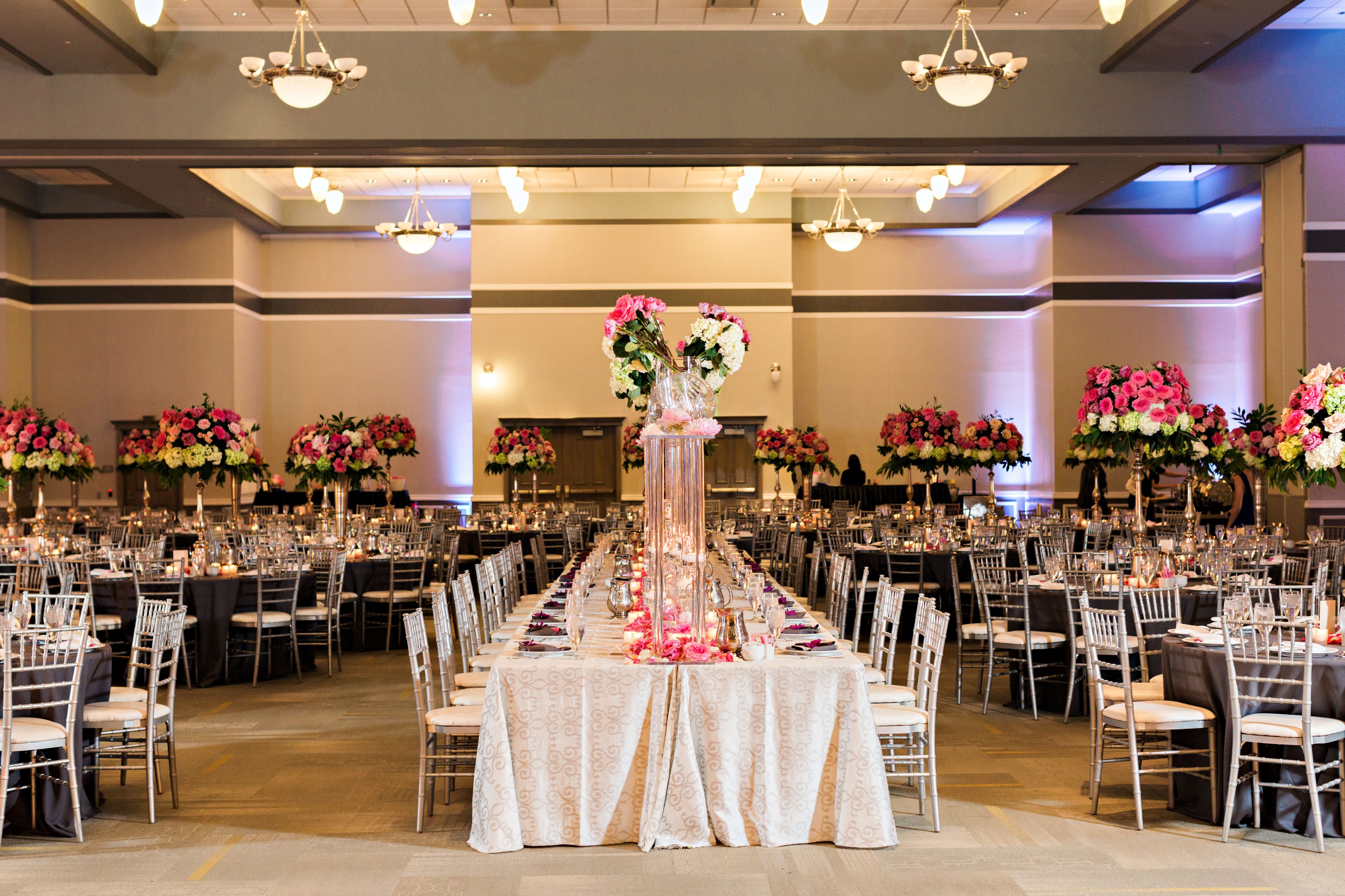 Grand Ballroom, an event space at Stride Bank Center
