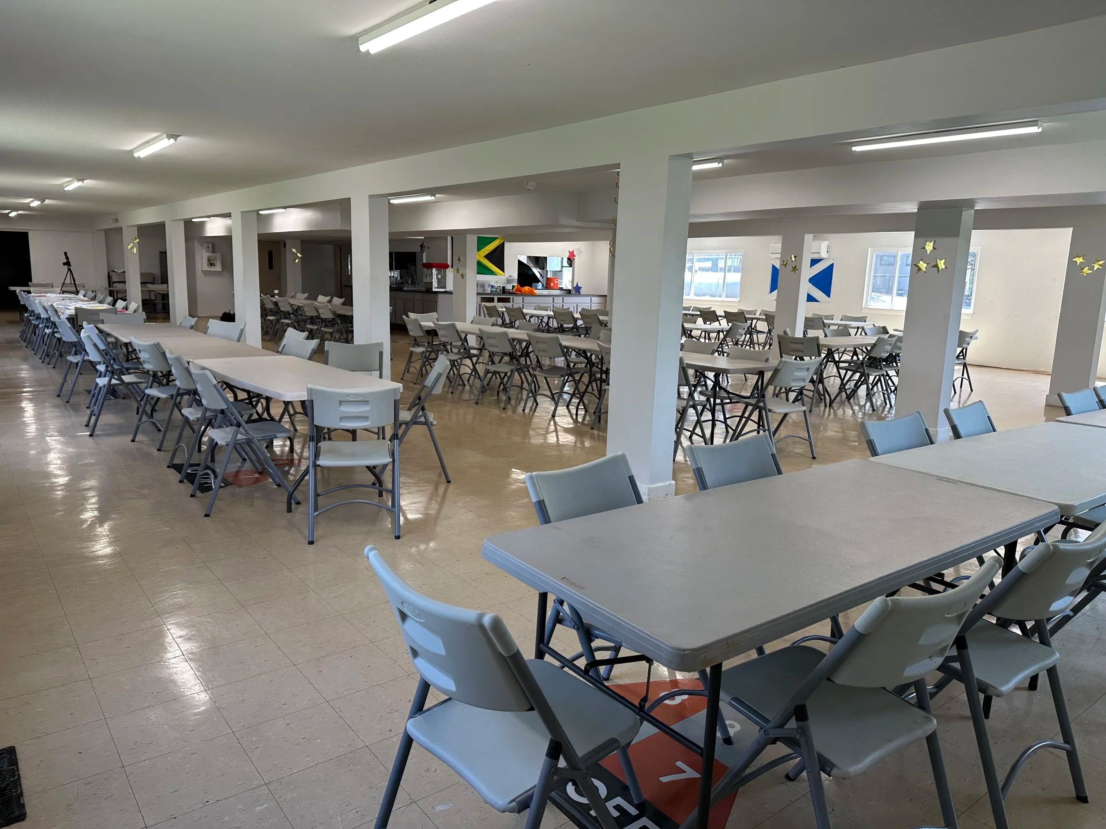 Sunburst Cafeteria, an event space at Sunnyhill Adventures Camp