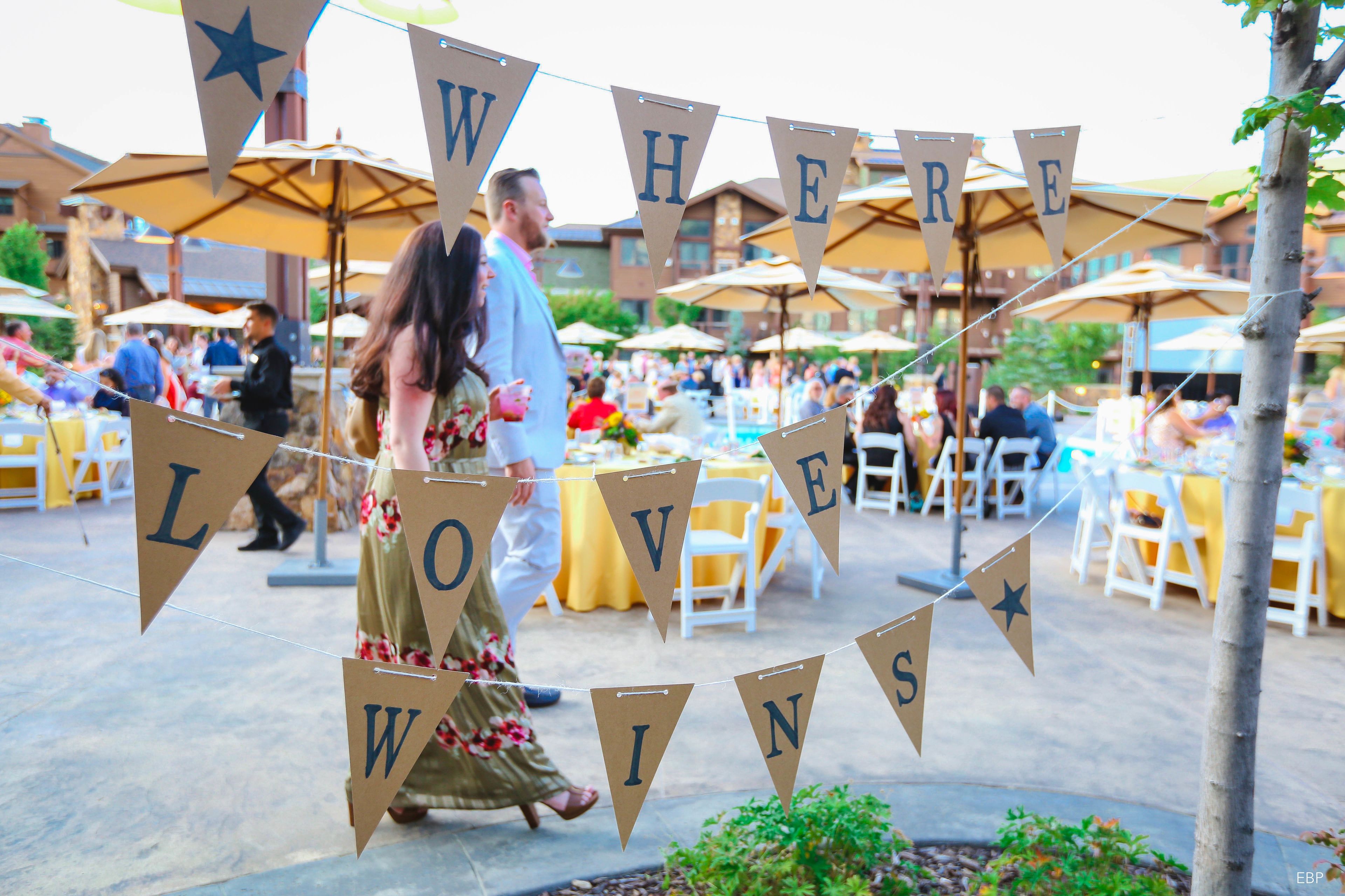 Pool Deck, an event space at Waldorf Astoria Park City