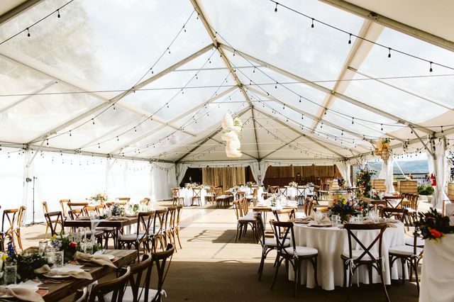 Featured photo from Tented Reception Lawn