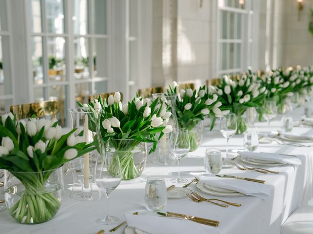 Featured photo from See this Elegant Wedding Reception at The Hermitage Hotel with Crisp White Details and Warm Gold Tones