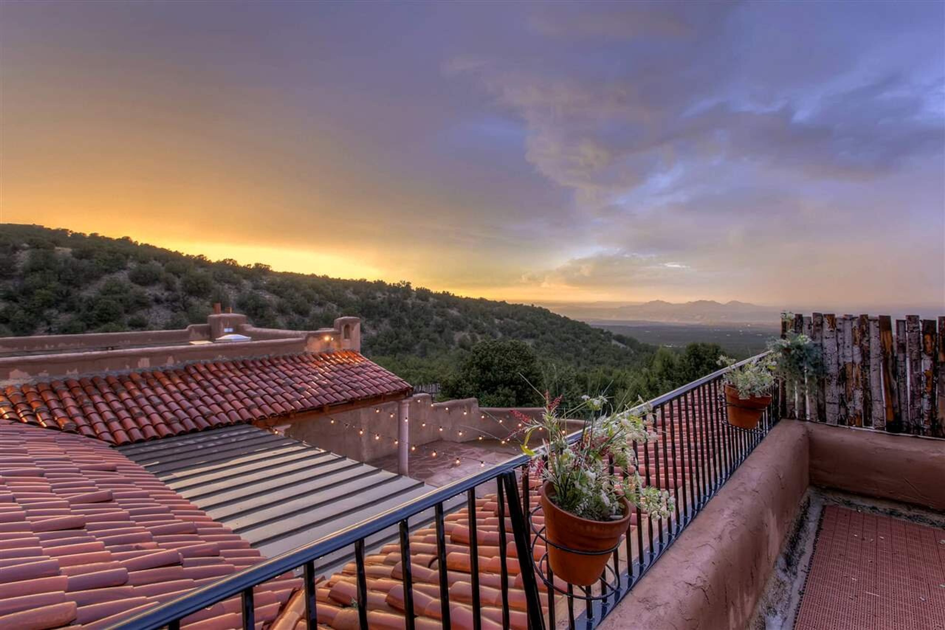 Rooftop Patio, an event space at Hacienda Doña Andrea de Santa Fe