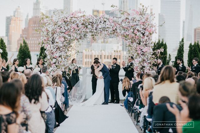 Featured photo from NYC Tribeca Rooftop Wedding