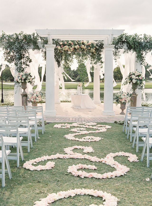 Featured photo from Pink and Gold Spring Garden Wedding at the Ritz Carlton Orlando in Orlando, FL