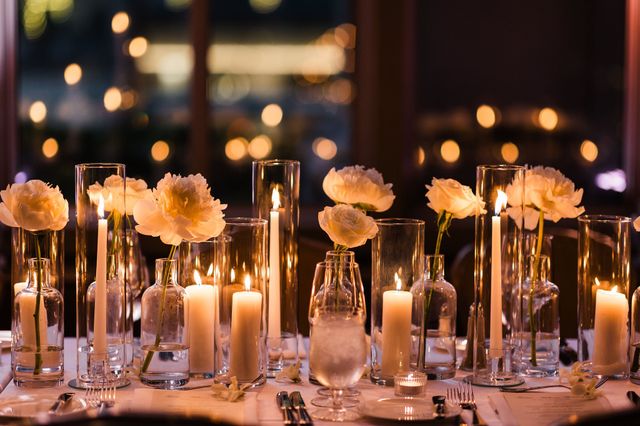 Featured photo from A Glamorous Wedding Featuring Candlelit Tablescapes and Architectural Interiors at Fairmont Olympic Hotel