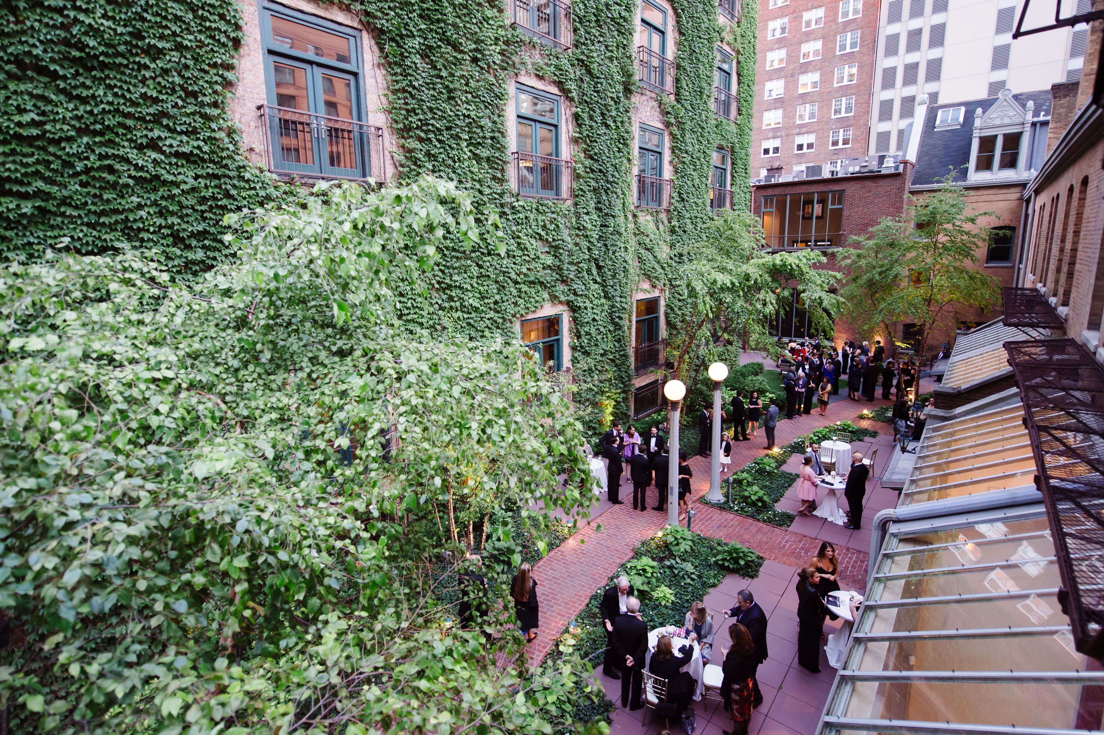 The Courtyard, an event space at The Ivy Room