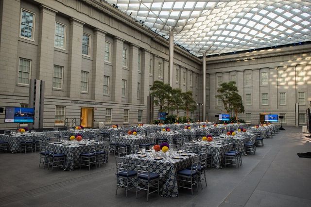 Featured photo from Modern Corporate Destination Dinner at the National Portrait Gallery Smithsonian, Washington D.C in Washington D.C..