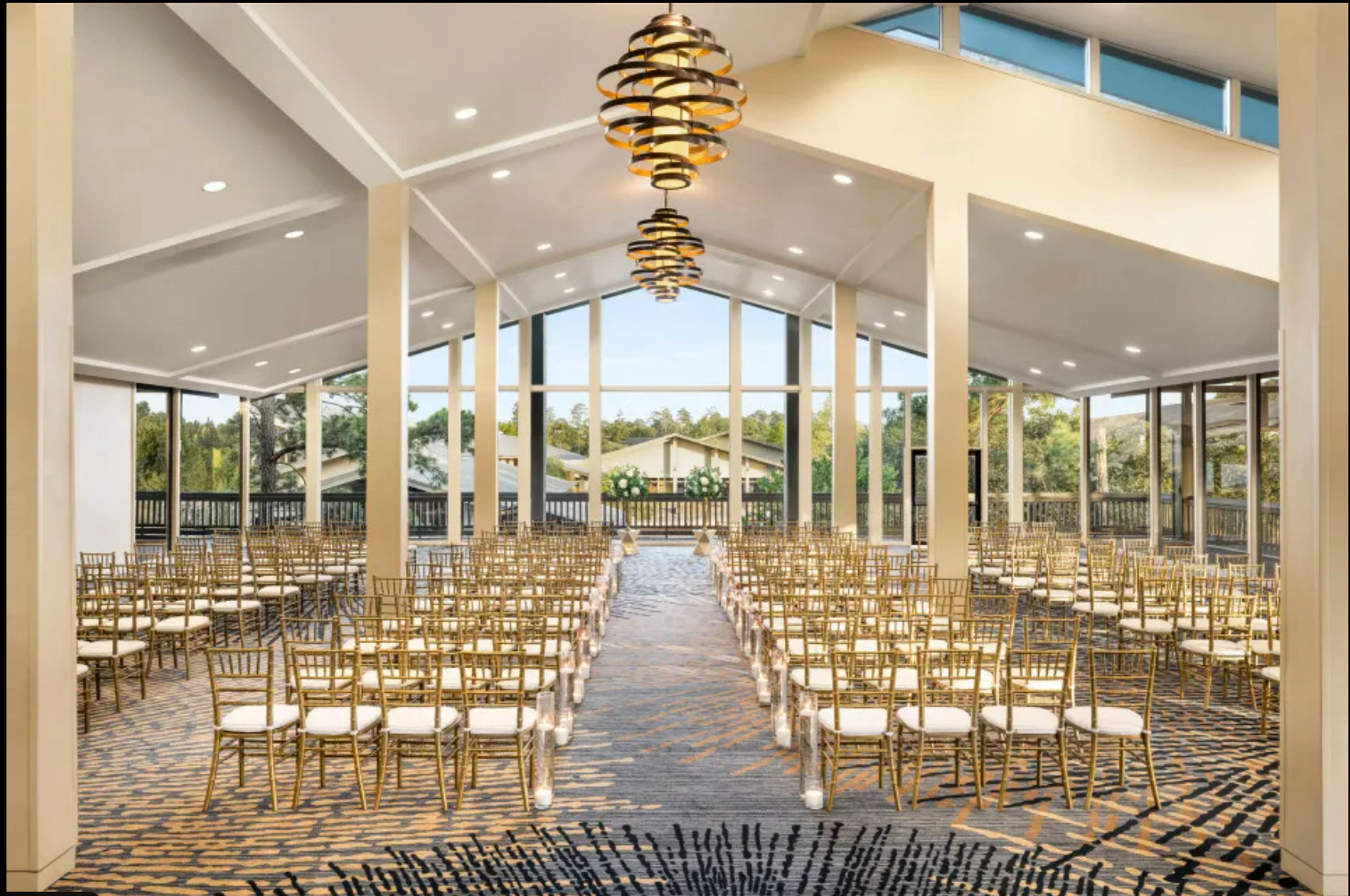 Emerald Ballroom, an event space at The Woodlands Resort & Conference Center